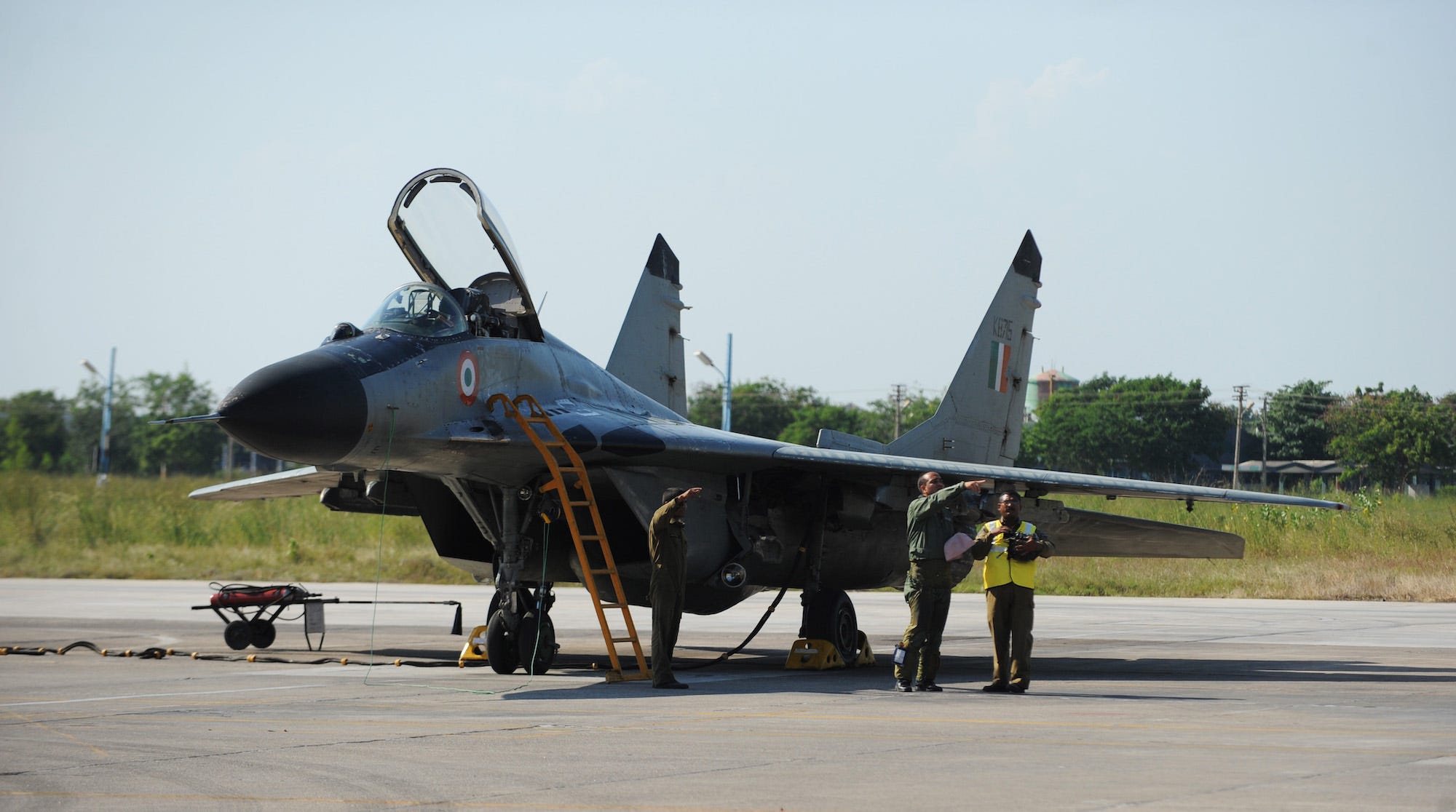 Indian MiG-29 fighter jet