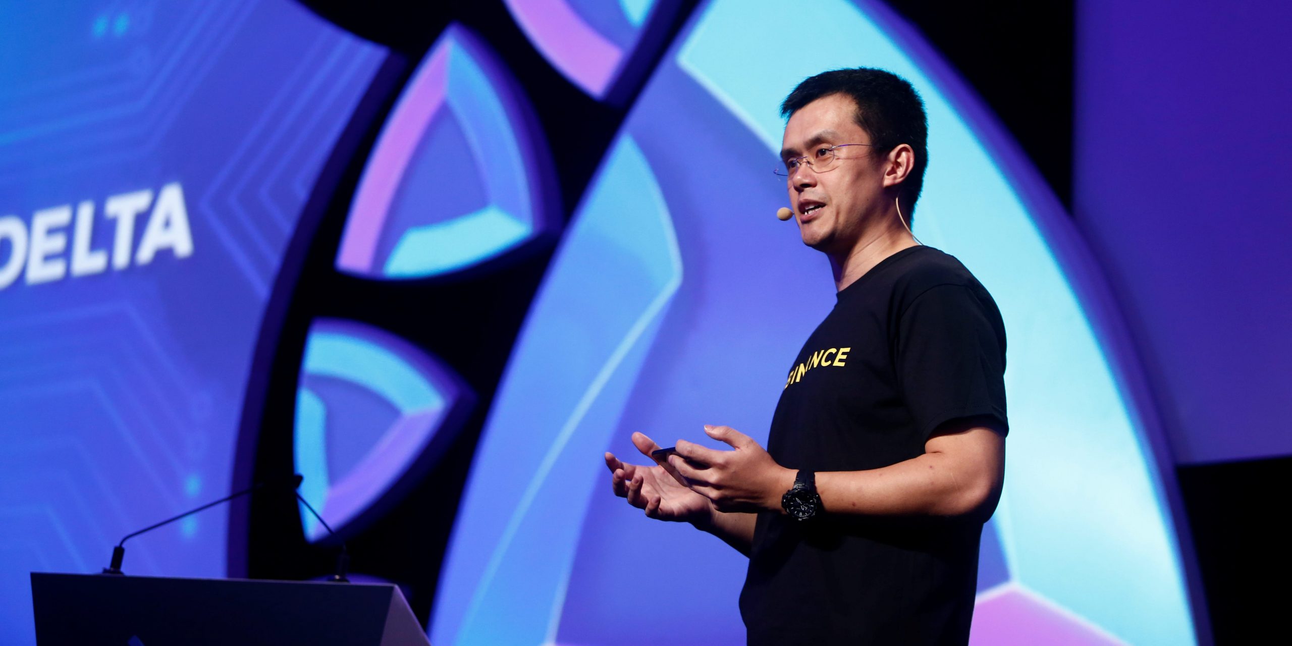 Changpeng Zhao, CEO of Binance, speaks at the Delta Summit, Malta's official Blockchain and Digital Innovation event promoting cryptocurrency, in St Julian's, Malta October 4, 2018.