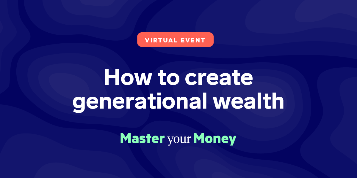 Master Your Money Event 3 2x1 no logo
