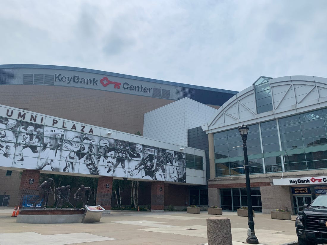 KeyBank Center in Buffalo, New York.