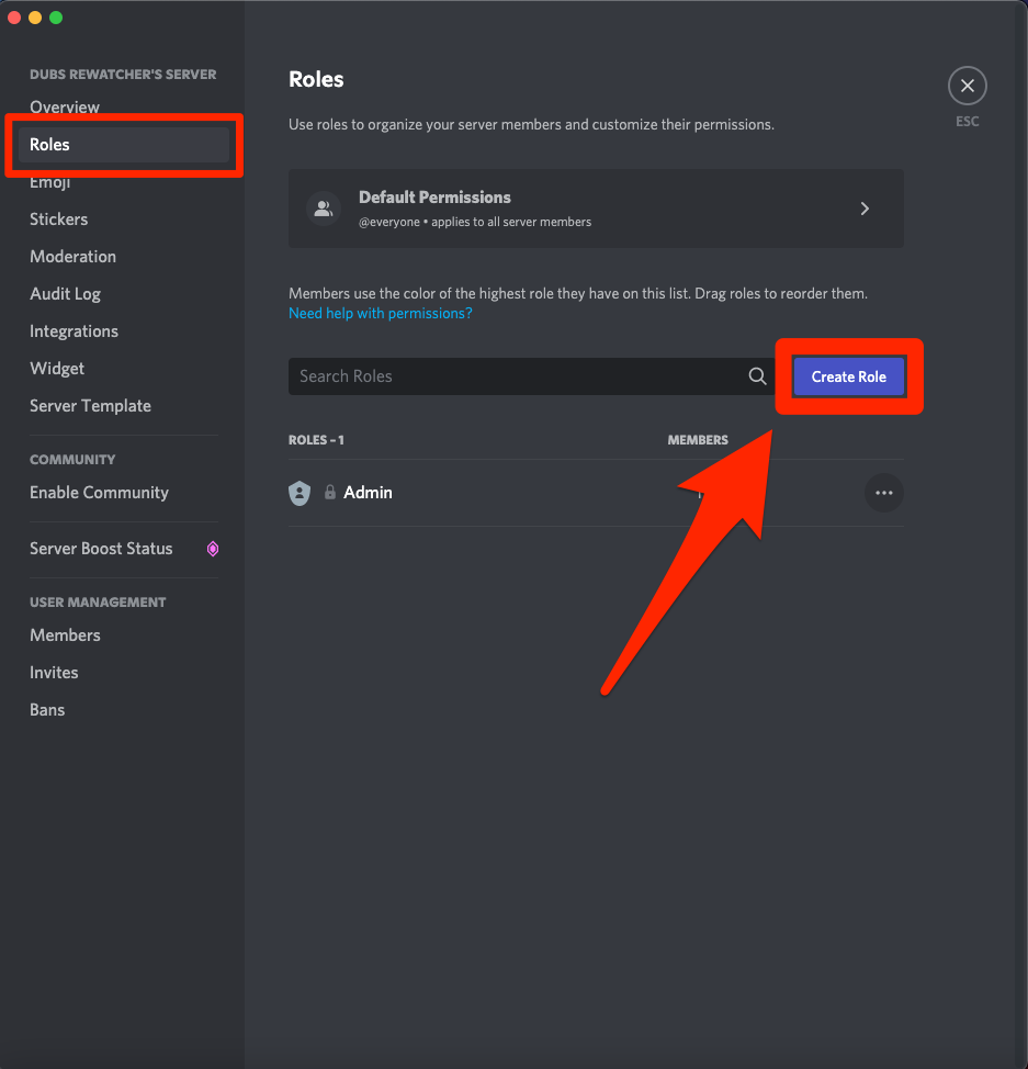 How to add roles to your Discord server on a computer or smartphone