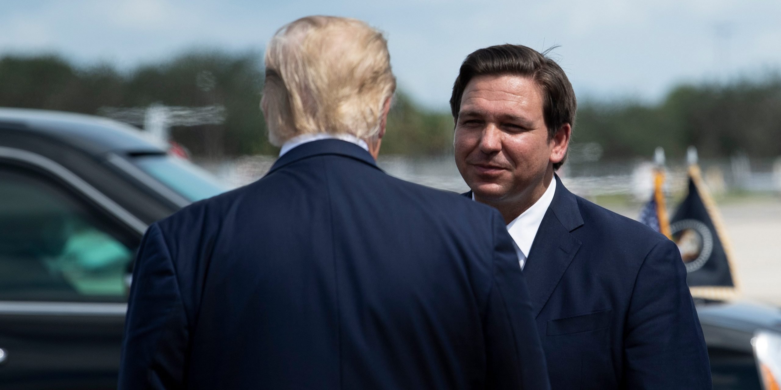 trump ron desantis