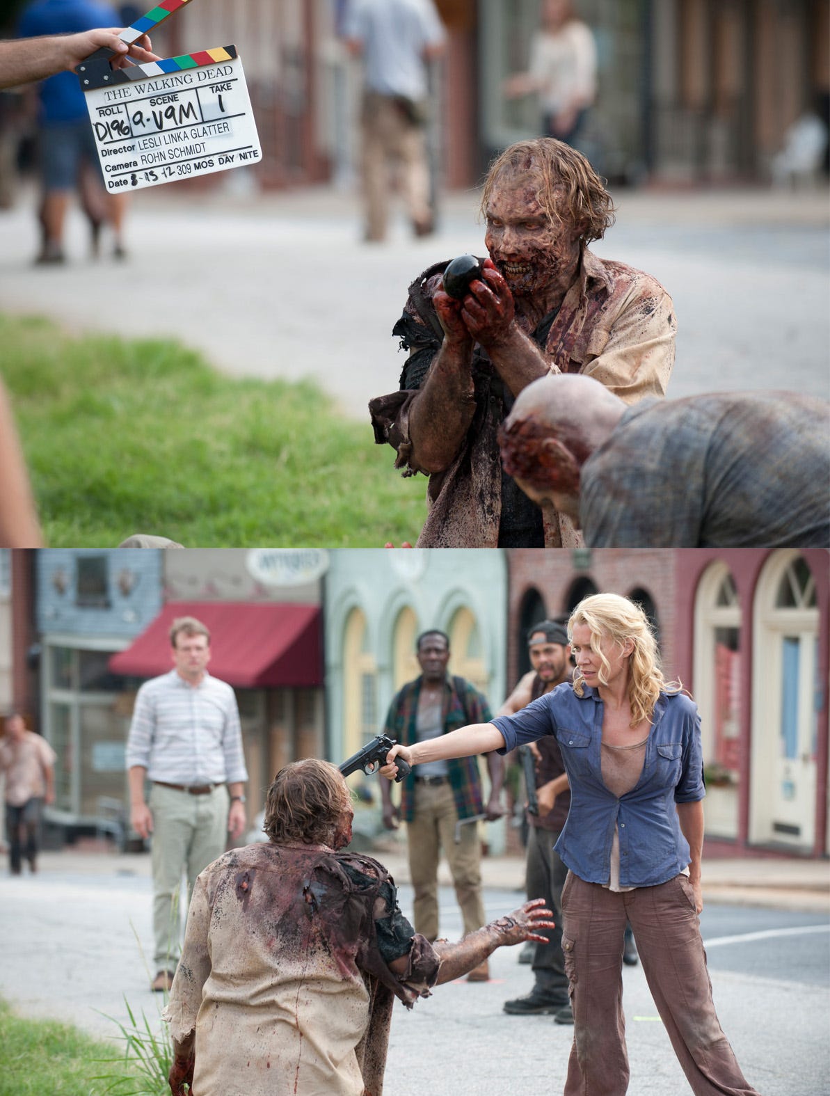 Greg Nicotero zombie TWD season 3, episode 9 TWD 309