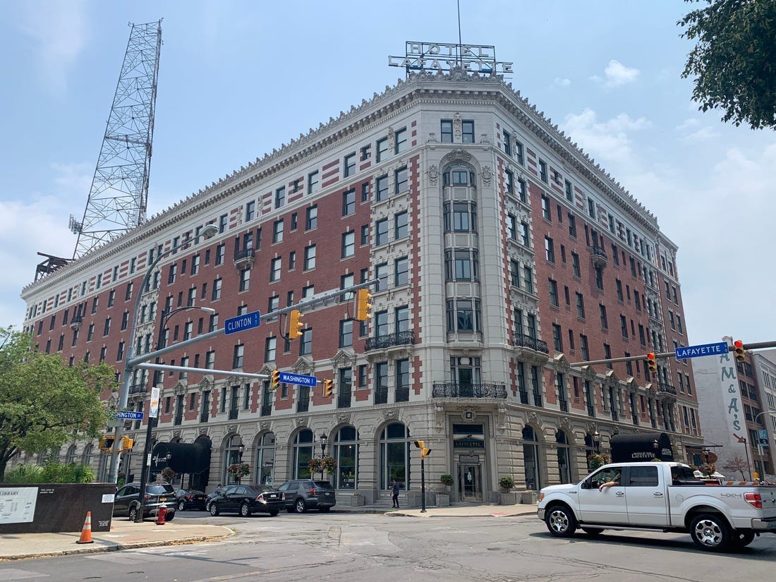 The Hotel at the Lafayette in Buffalo, New York.