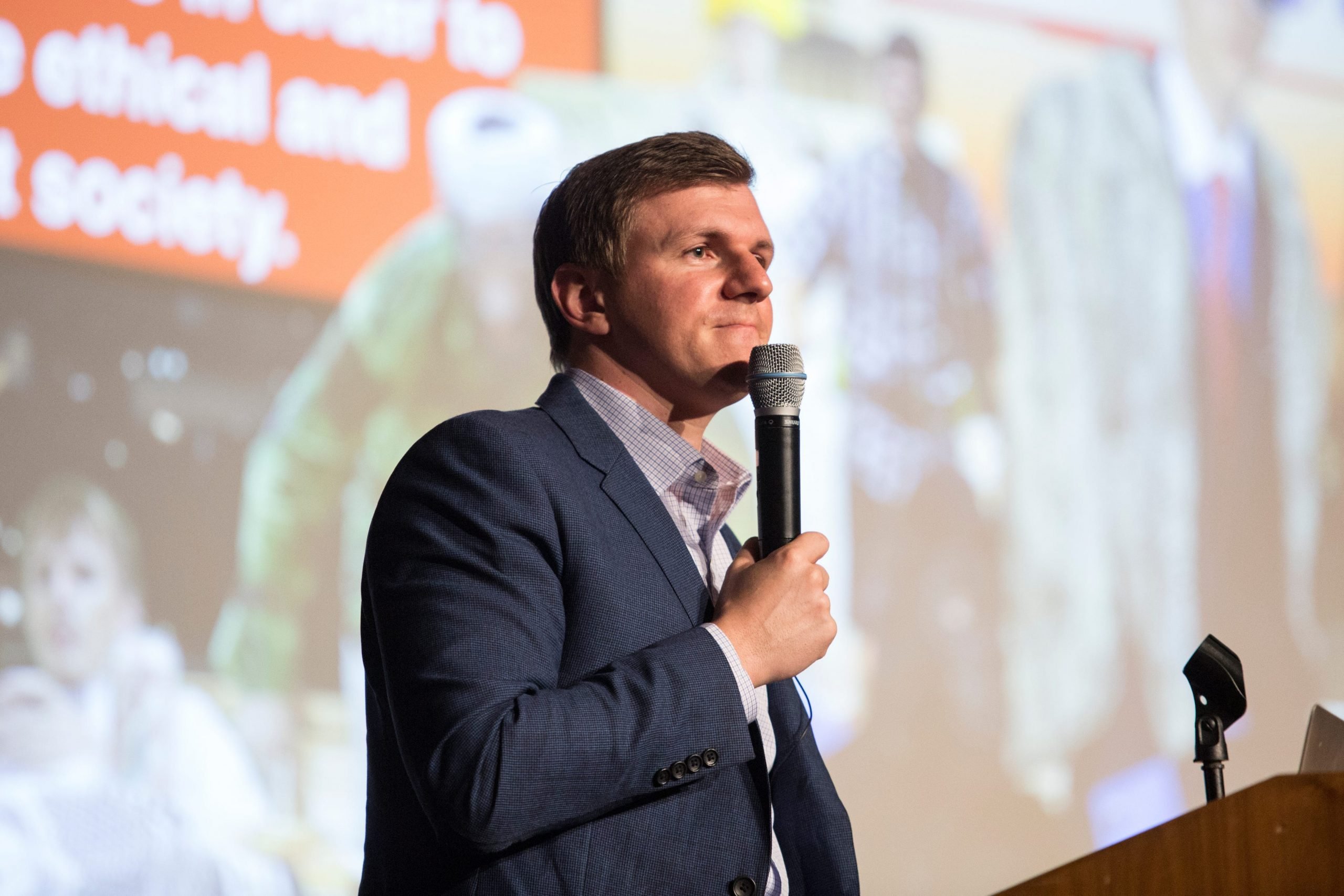 James OKeefe, founder of Project Veritas, in 2017