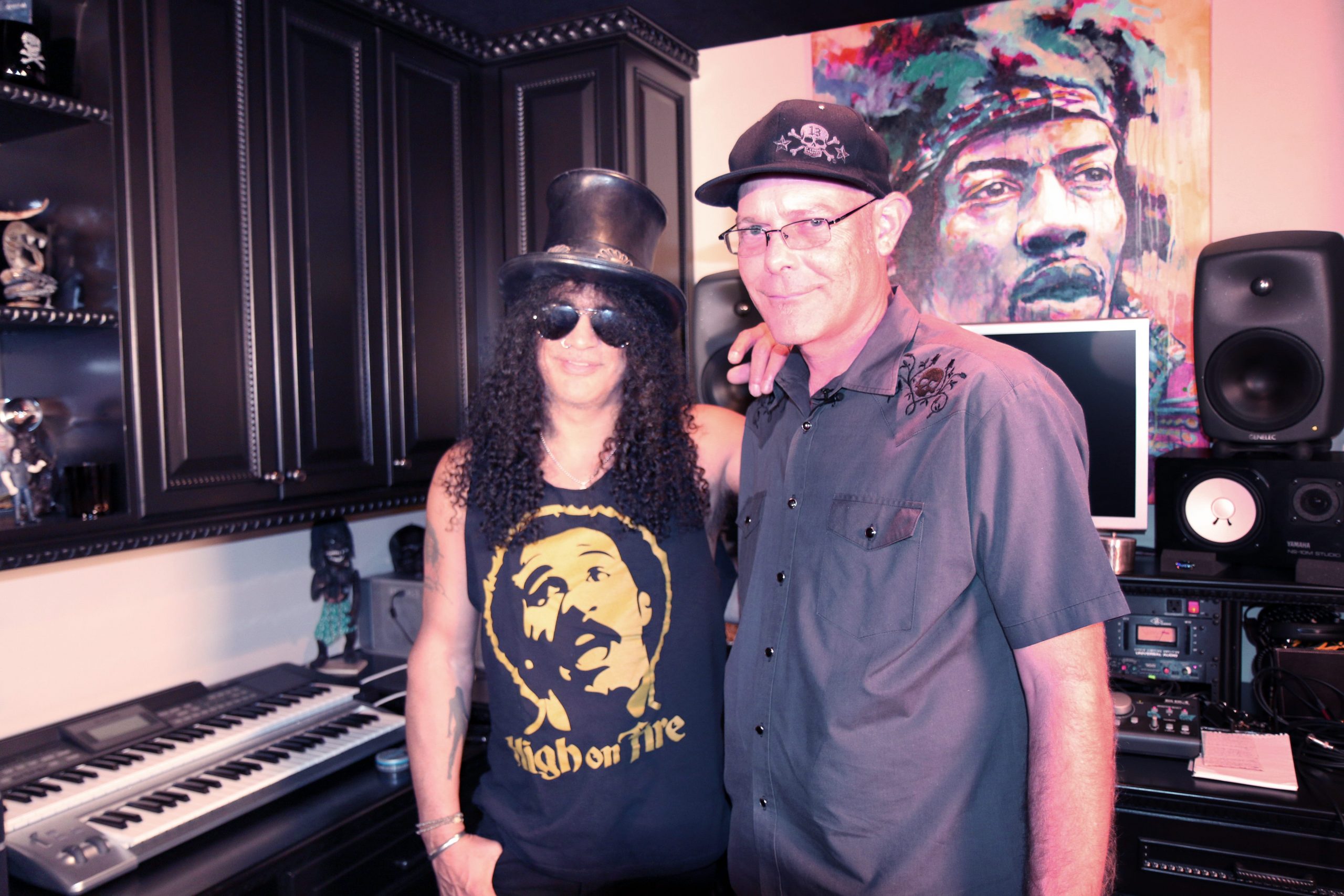 Slash and John Murdy BTS HHN