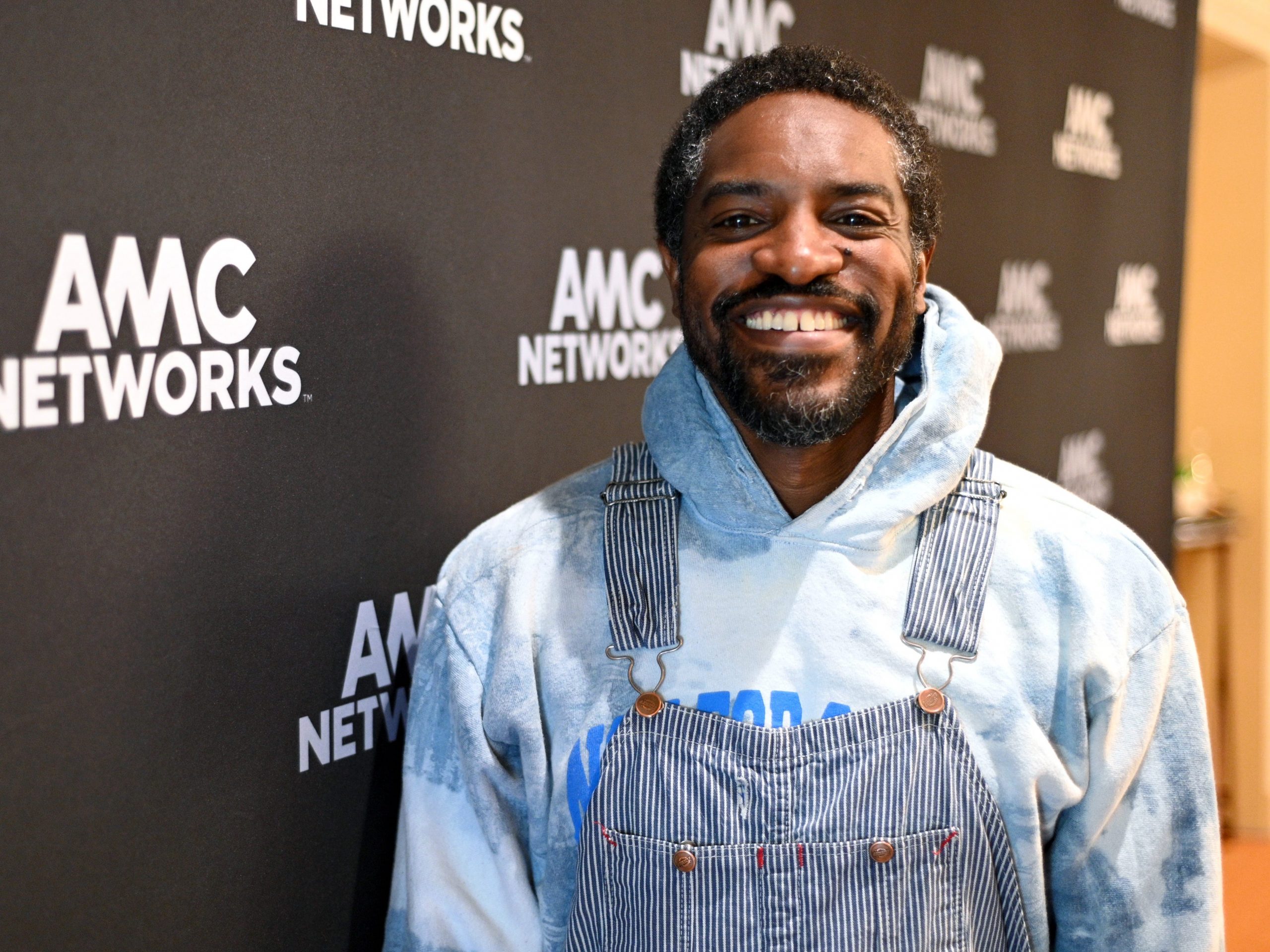 André 3000 attending the AMC Networks portion of the Winter 2020 TCA Press Tour