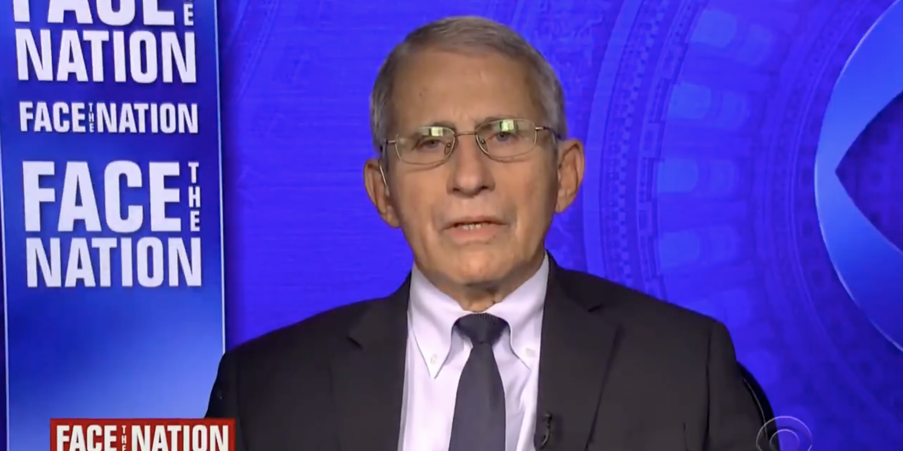 Dr. Anthony Fauci on "Face the Nation"