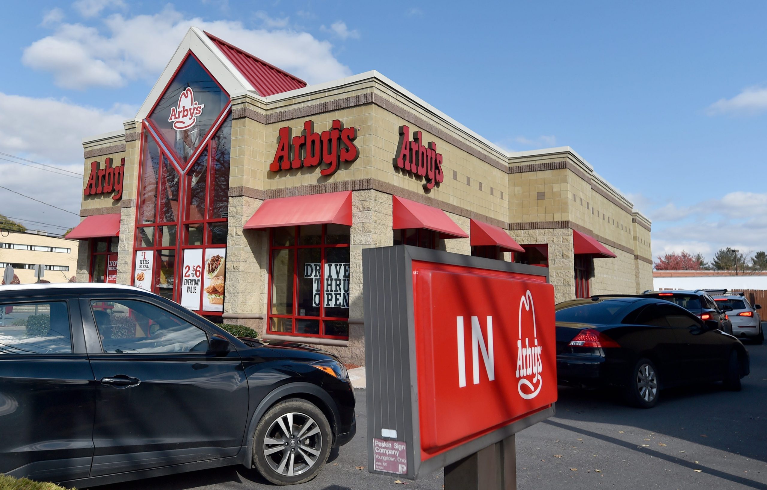 Arby's drive-thru in Kingston.