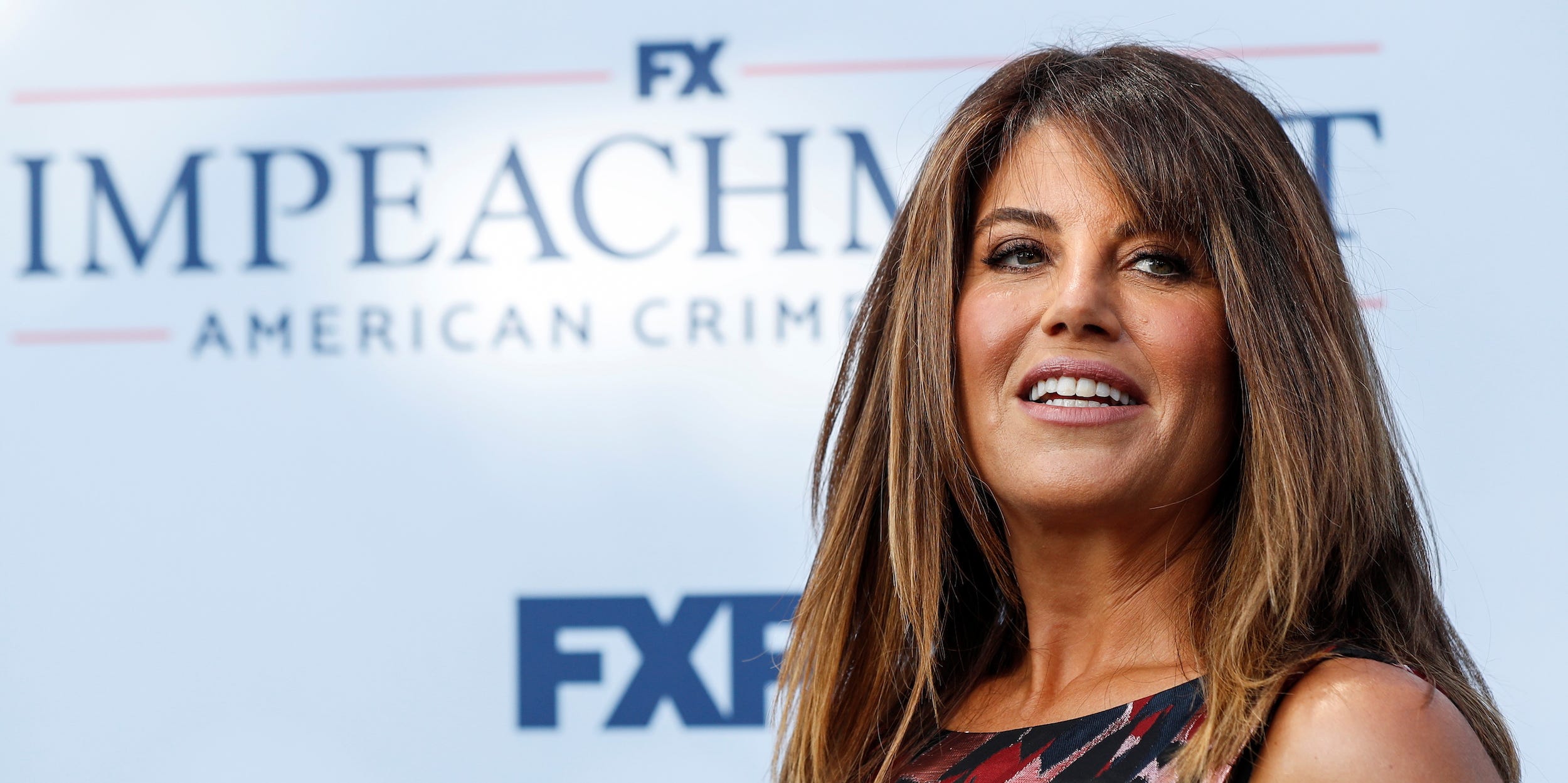 Producer Monica Lewinsky attends a red carpet event for the television show "Impeachment: American Crime Story" at Pacific Design Center in West Hollywood, California, September 1, 2021.