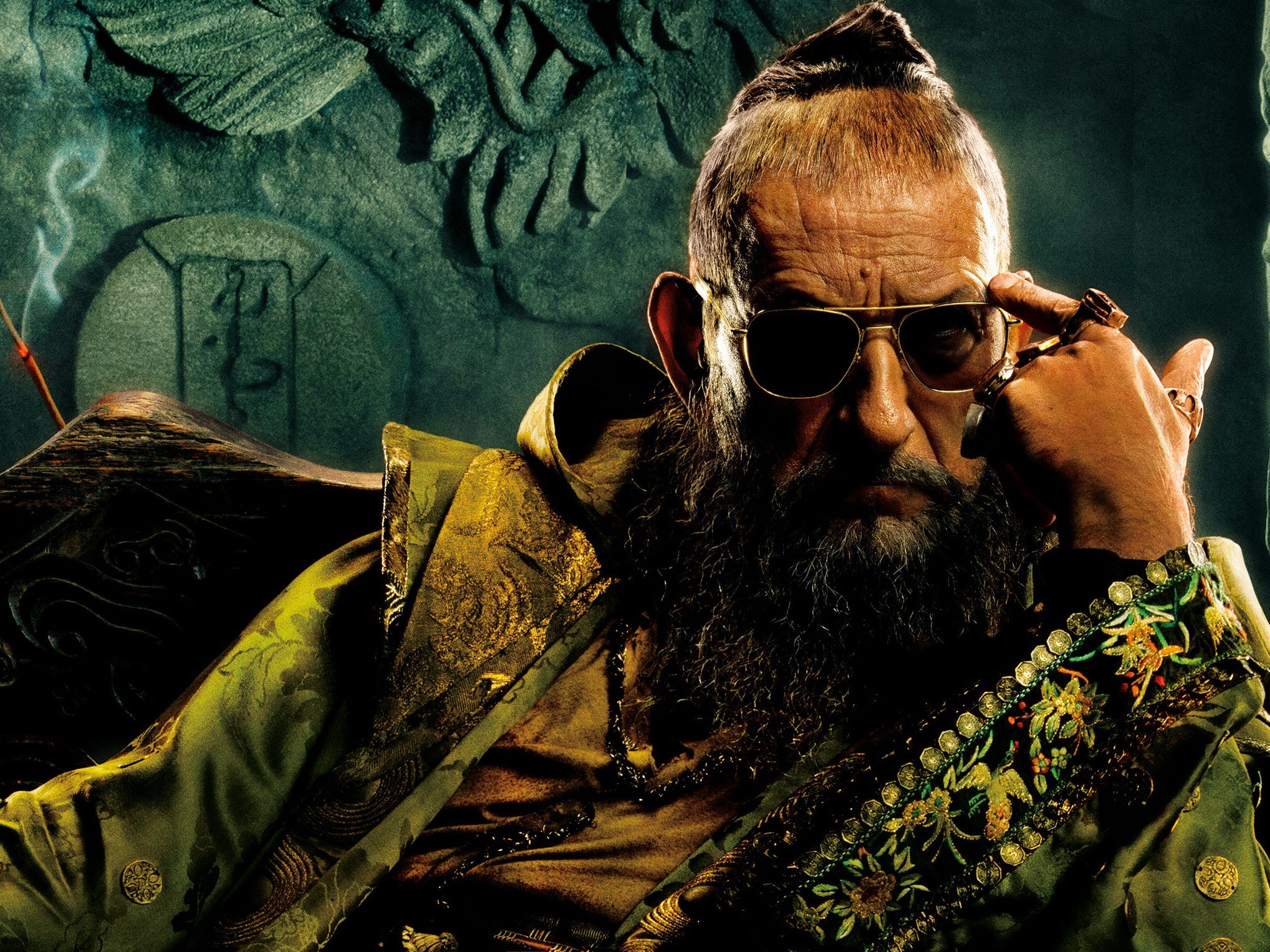 Ben Kinglsey Trevor Slattery the Mandarin.