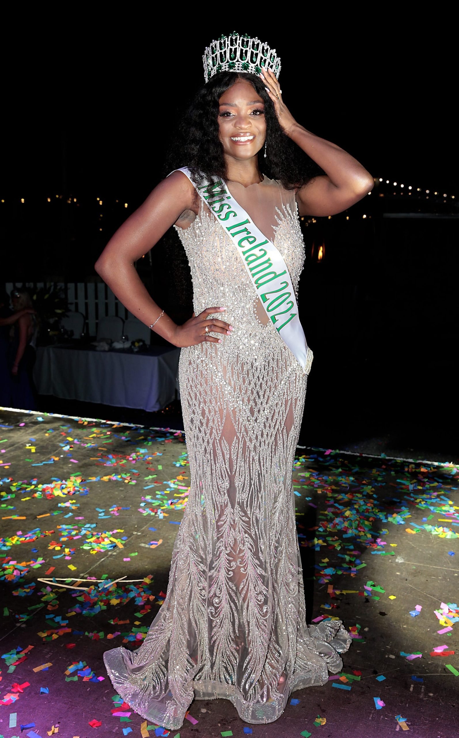 A Black woman was crowned Miss Ireland for the first time in the pageant's 74-year history