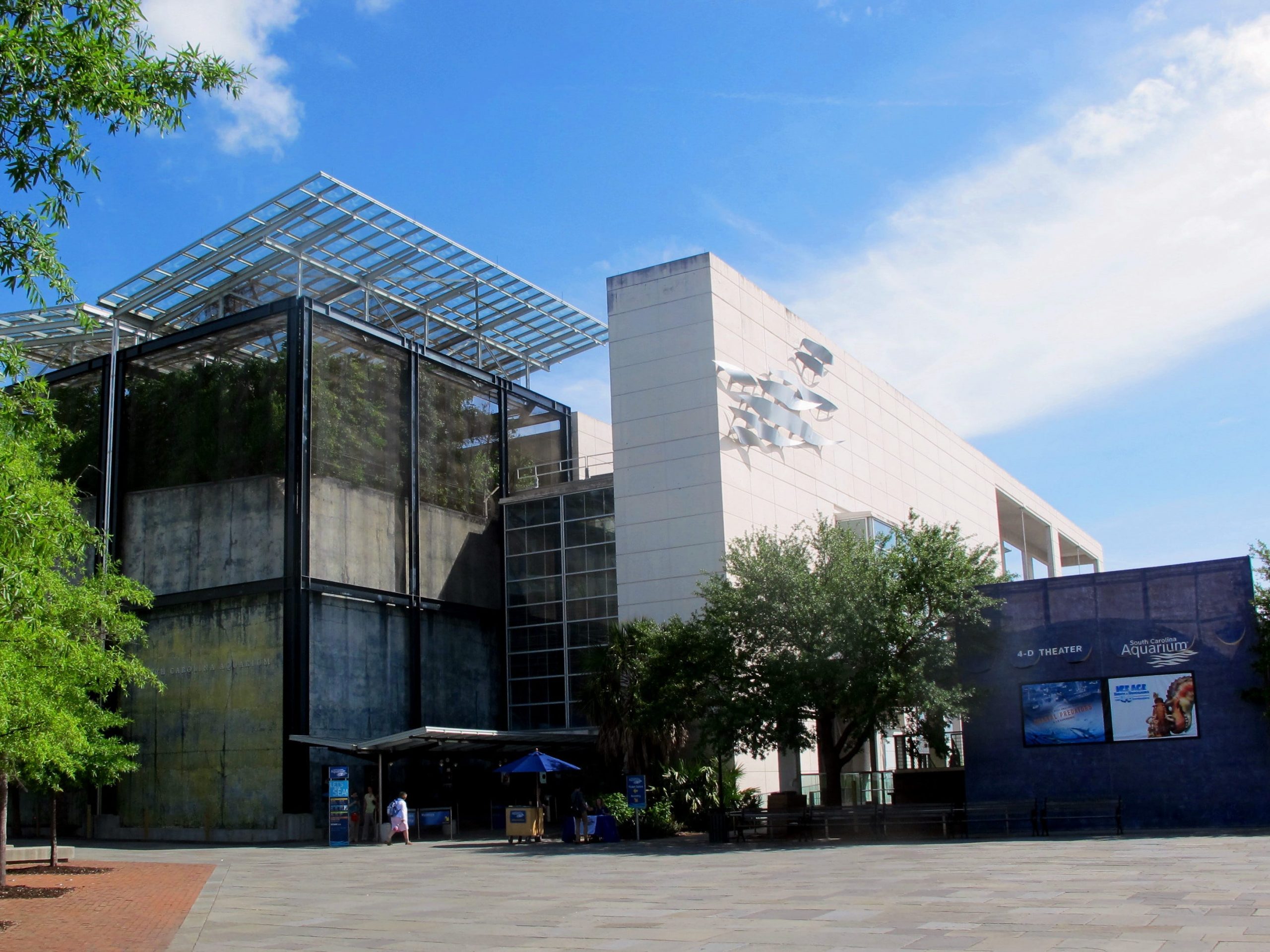 The South Carolina Aquarium in Charleston.