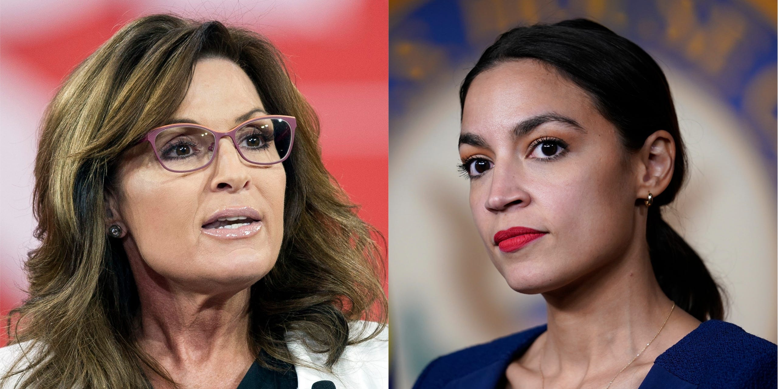 sarah palin alexandria ocasio-cortez