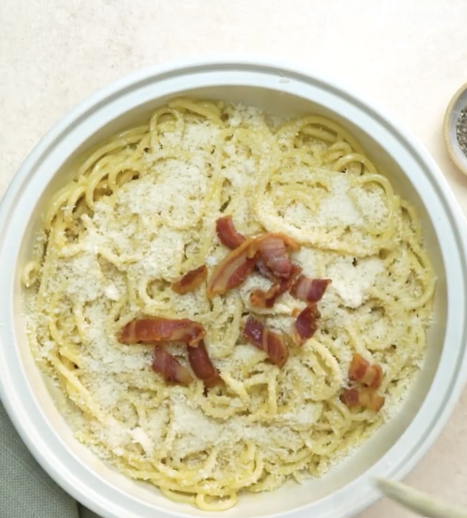 Martha Stewart's pasta carbonara