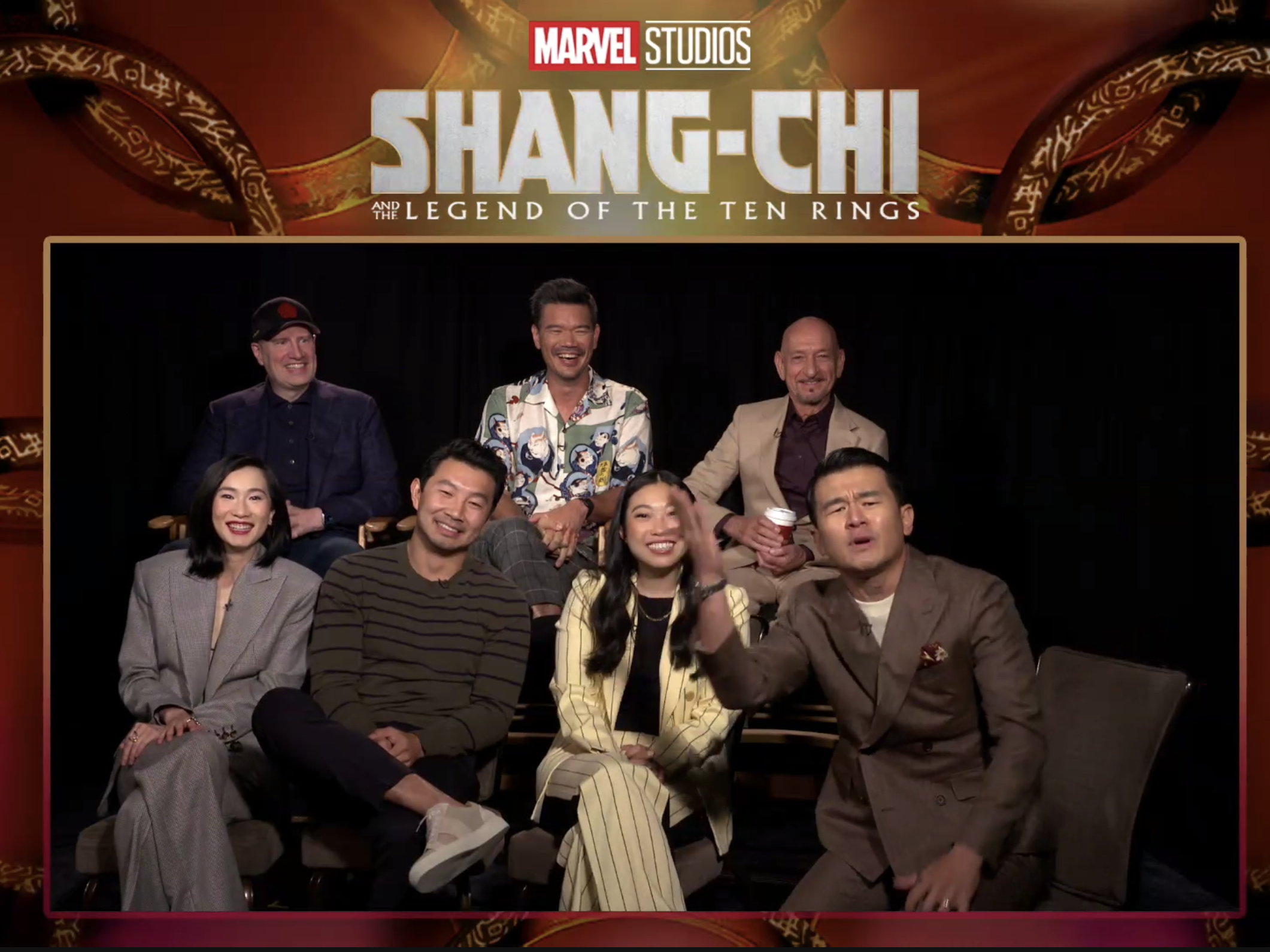 Shang-Chi press conference in August 2021