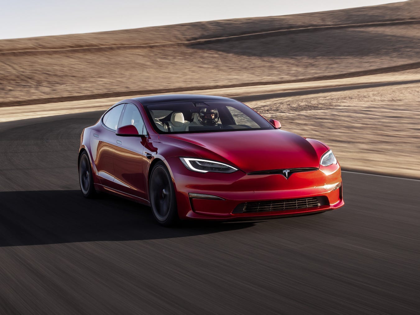 Tesla Model S Plaid sedan