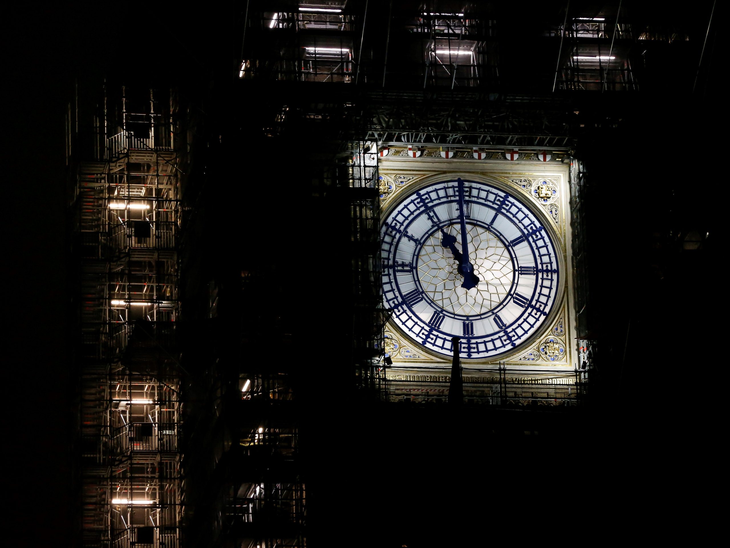 Photo taken on Dec. 31, 2020 shows the Big Ben of the Houses of Parliament in London, Britain. Britain and the European Union EU have started a new chapter in their relationship as the Brexit transition period ended at 2300 2300 GMT on Thursday.