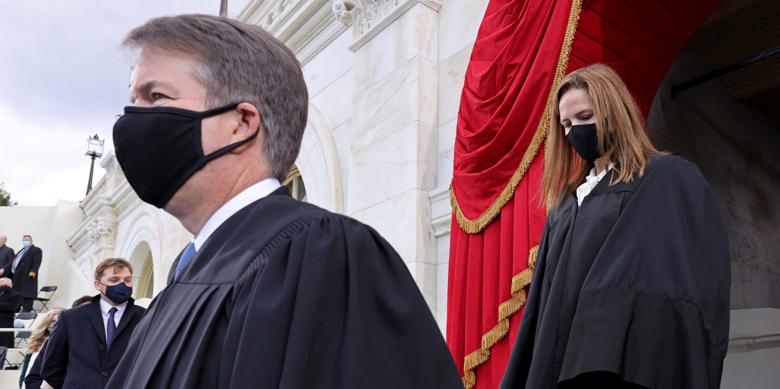 supreme court justices brett kavanaugh and amy coney barrett