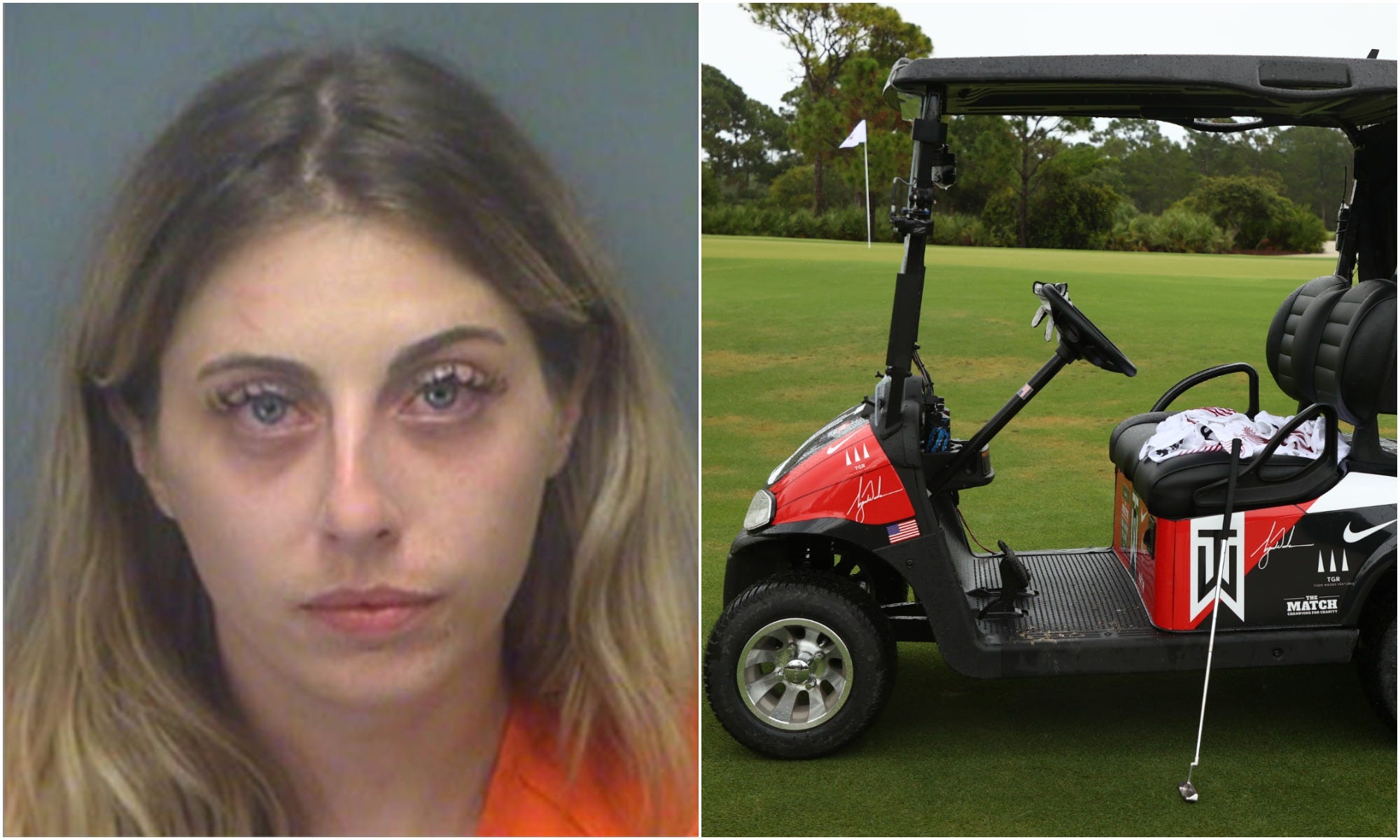 Jessica Smith arrested after driving golf cart through police stand-off in Florida