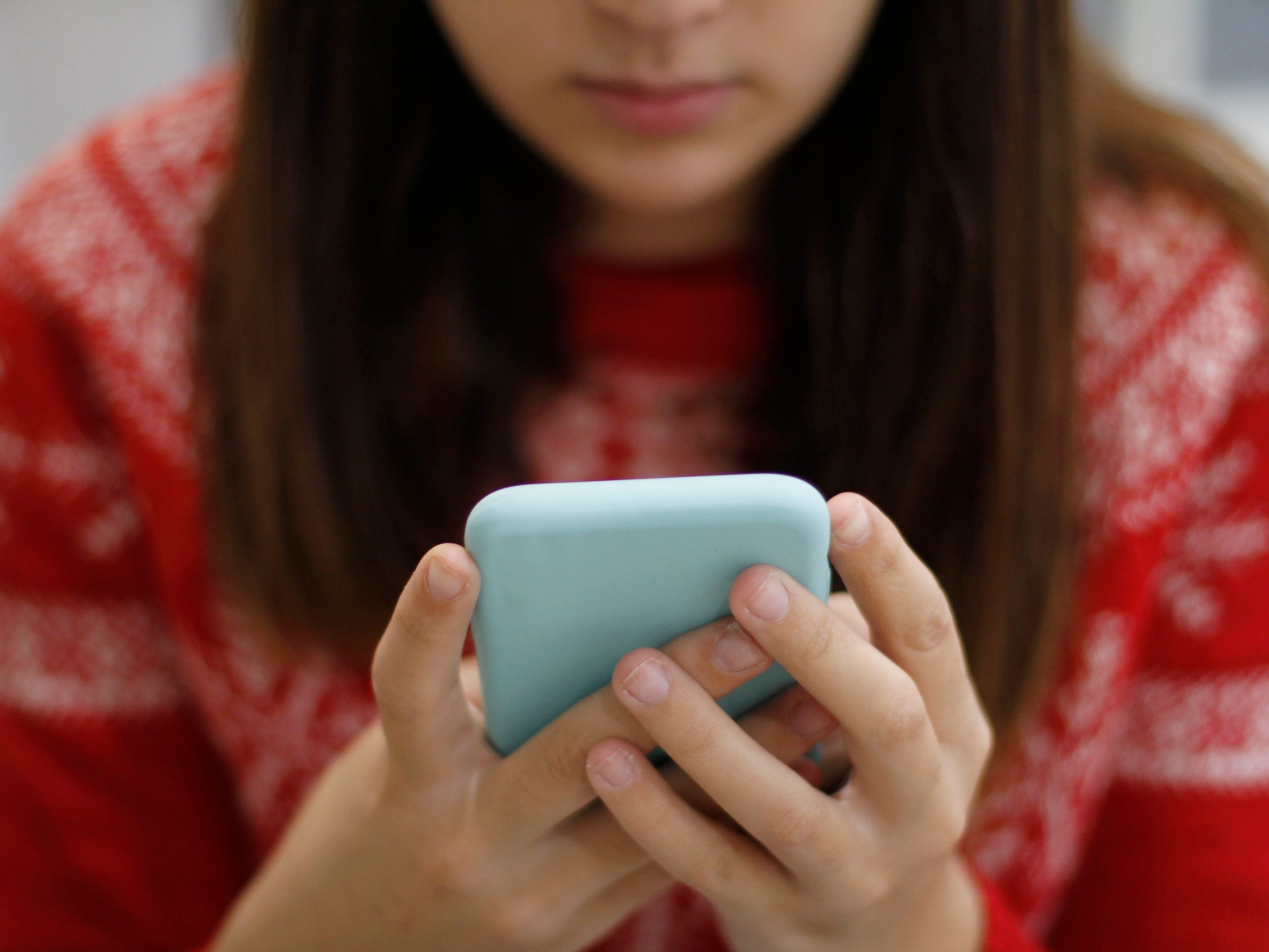 Young Woman Using Smart Phone