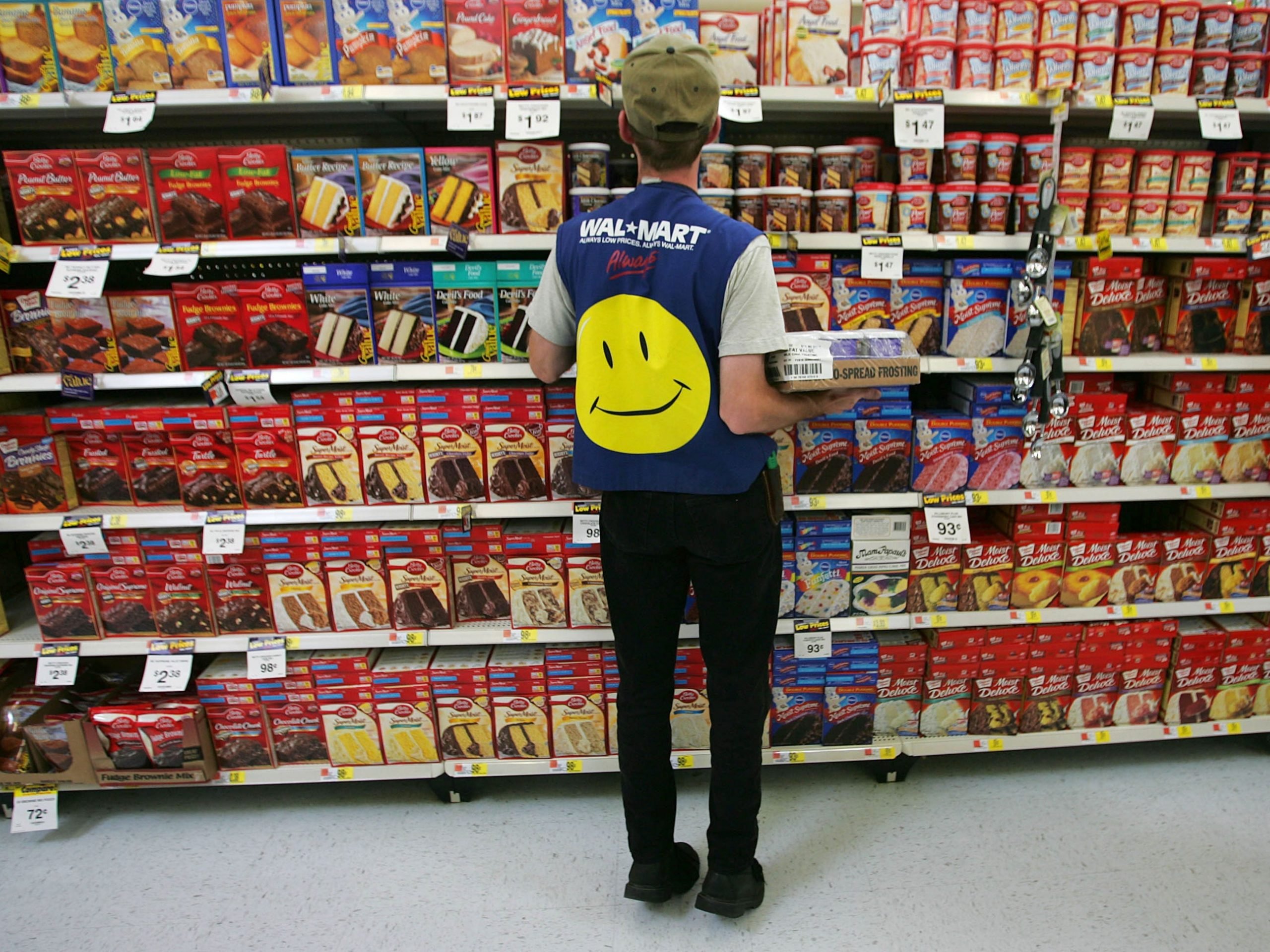 Walmart worker