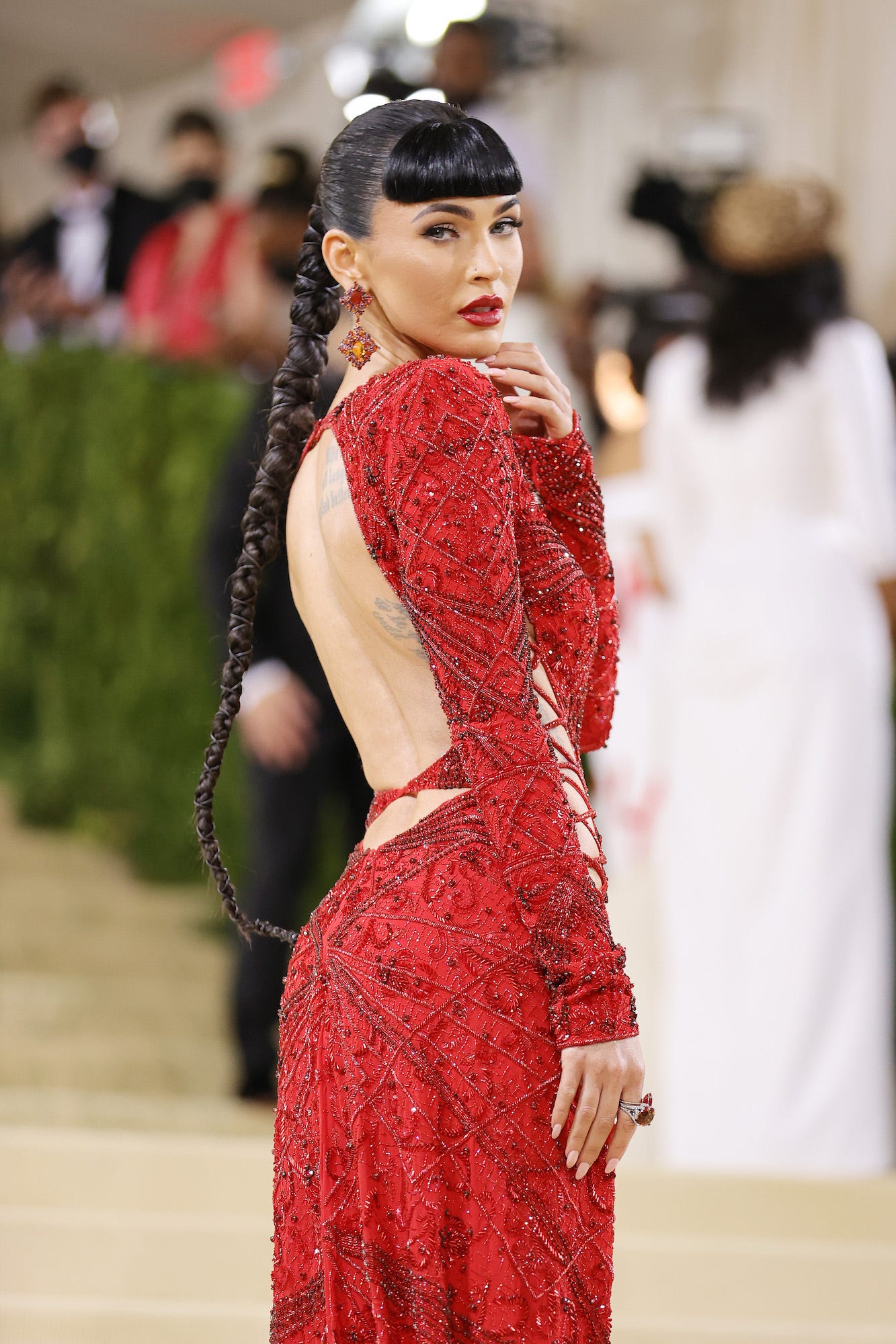 Megan Fox at the 2021 Met Gala.