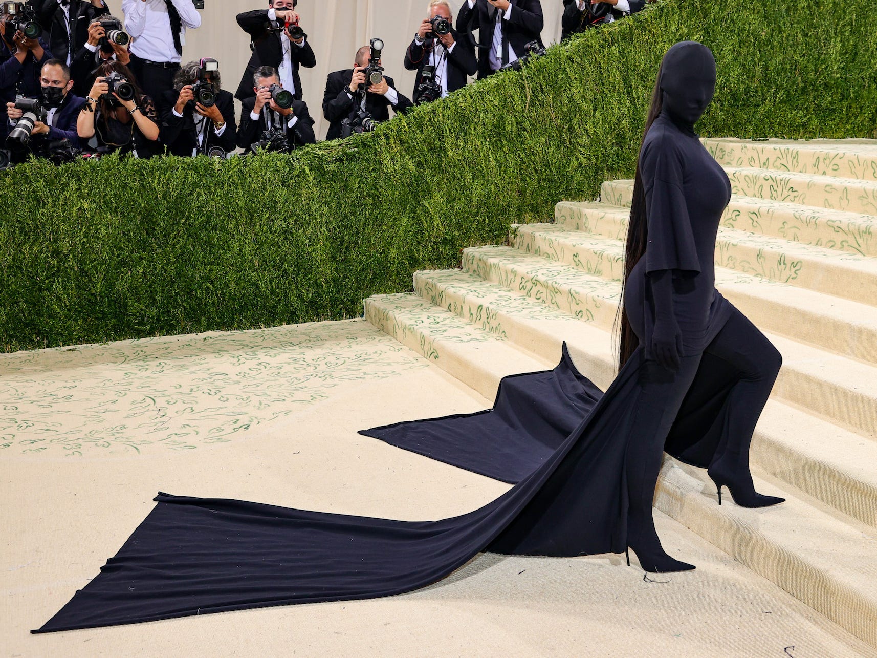 Kim Kardashian West at the 2021 Met Gala.