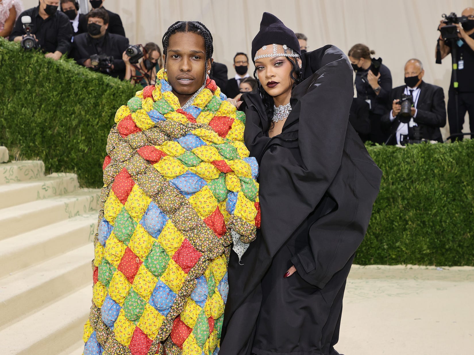 A$AP Rocky and Rihanna Met Galka