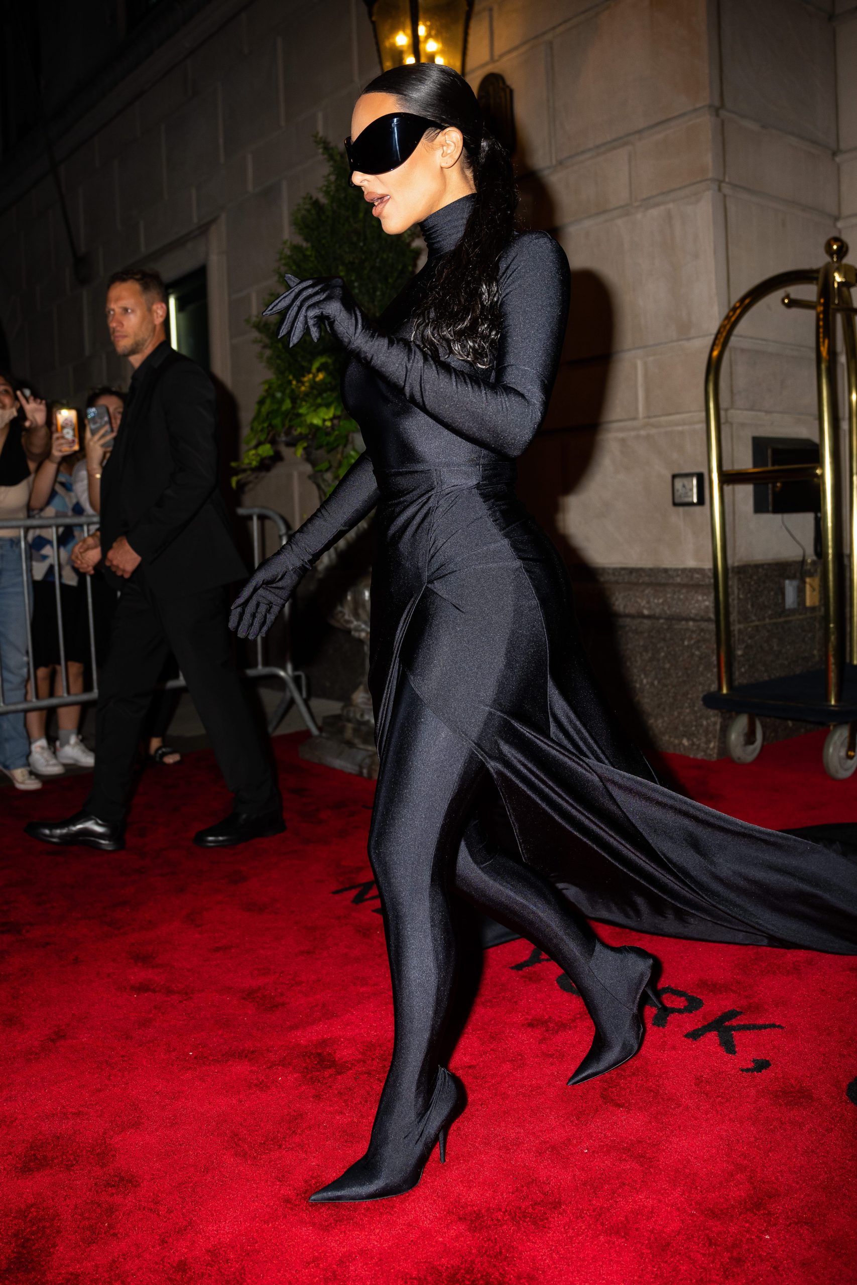 Kim Kardashian is seen in Midtown on September 13, 2021 in New York City.