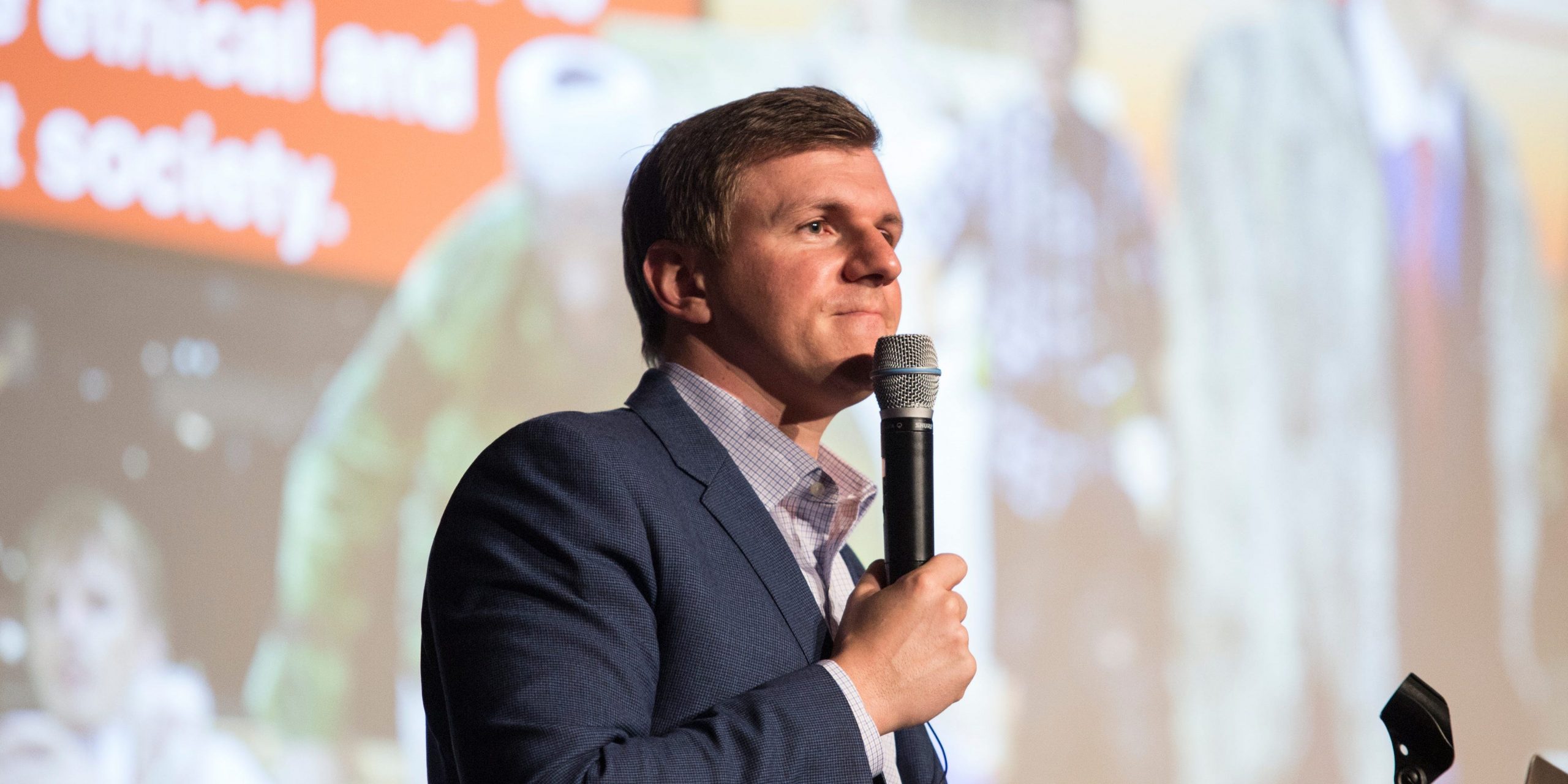 James OKeefe, founder of Project Veritas, in 2017