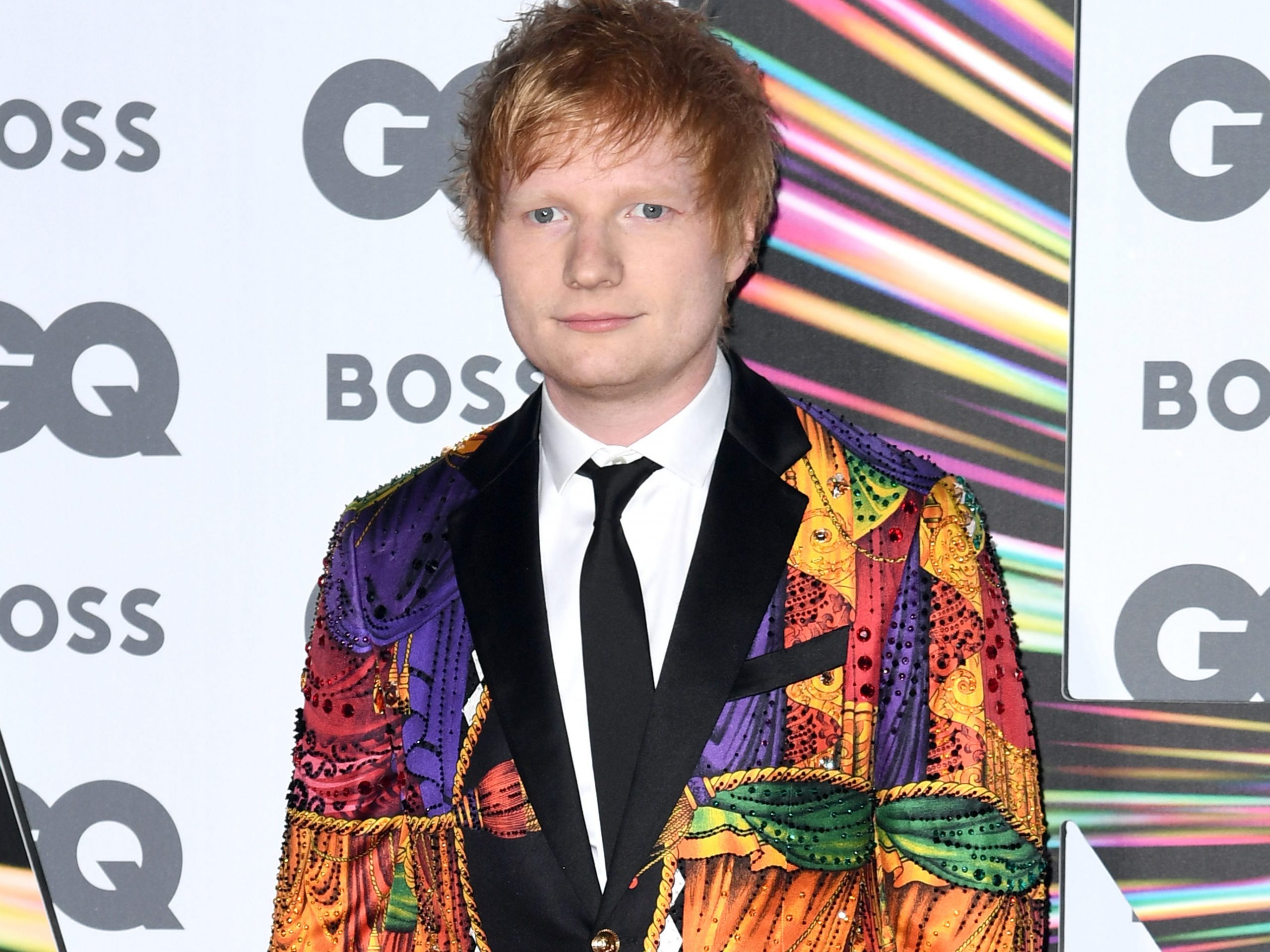 Ed Sheeran at the GQ Men Of The Year Awards 2021