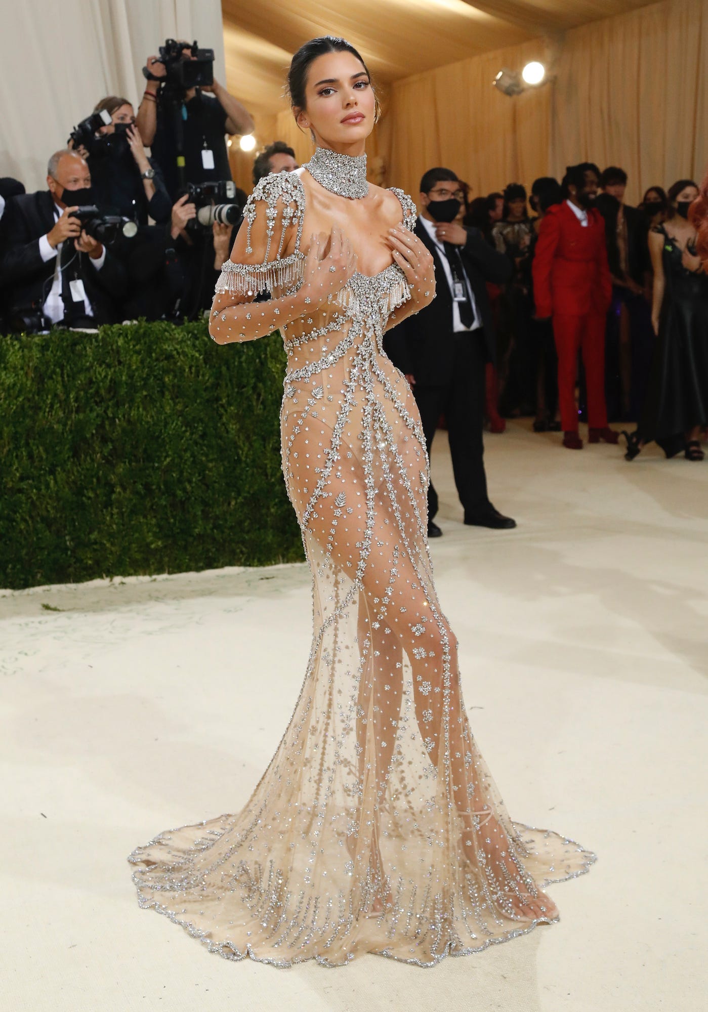 Kendall Jenner at the 2021 Met Gala.