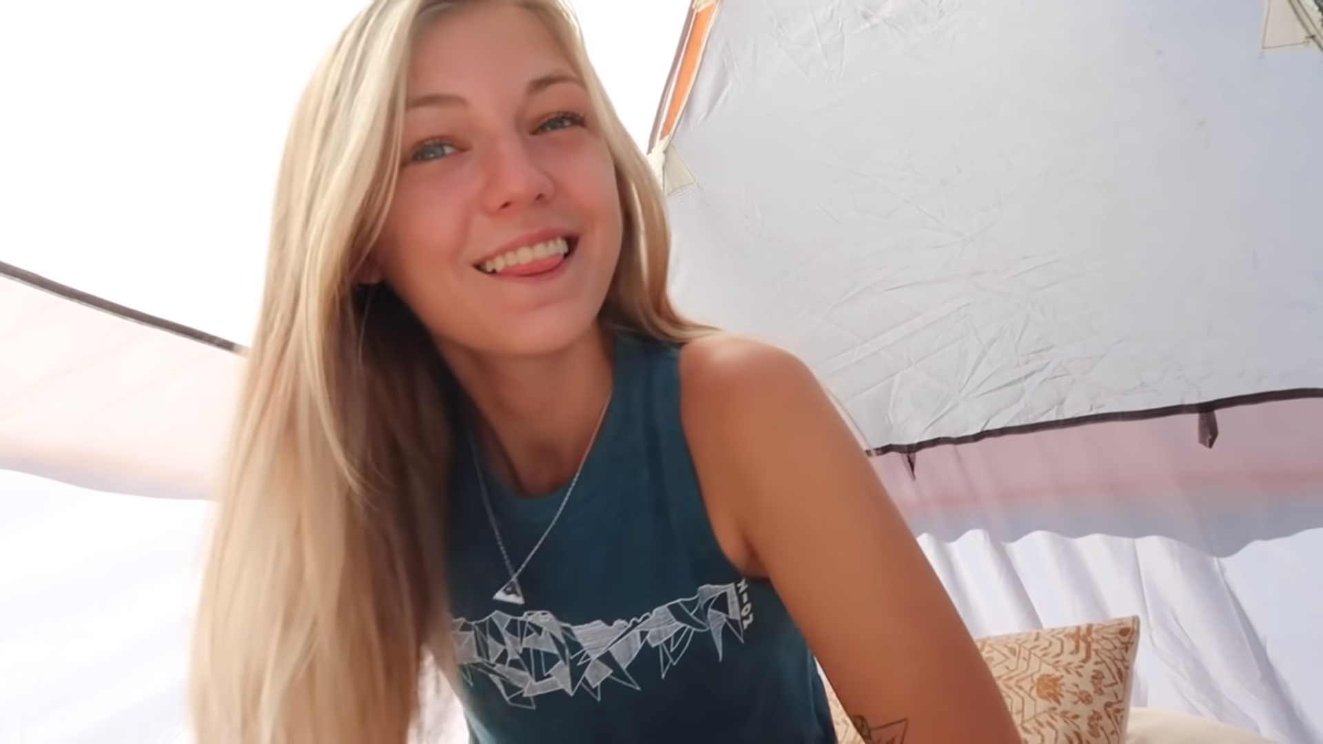 Gabby Petito on her YouTube channel Nomadic Statik
