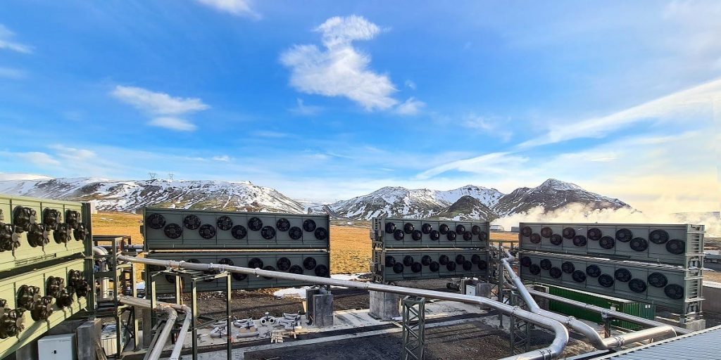 Climeworks doopte de fabriek ‘Orca’, naar het IJslandse woord voor energie.