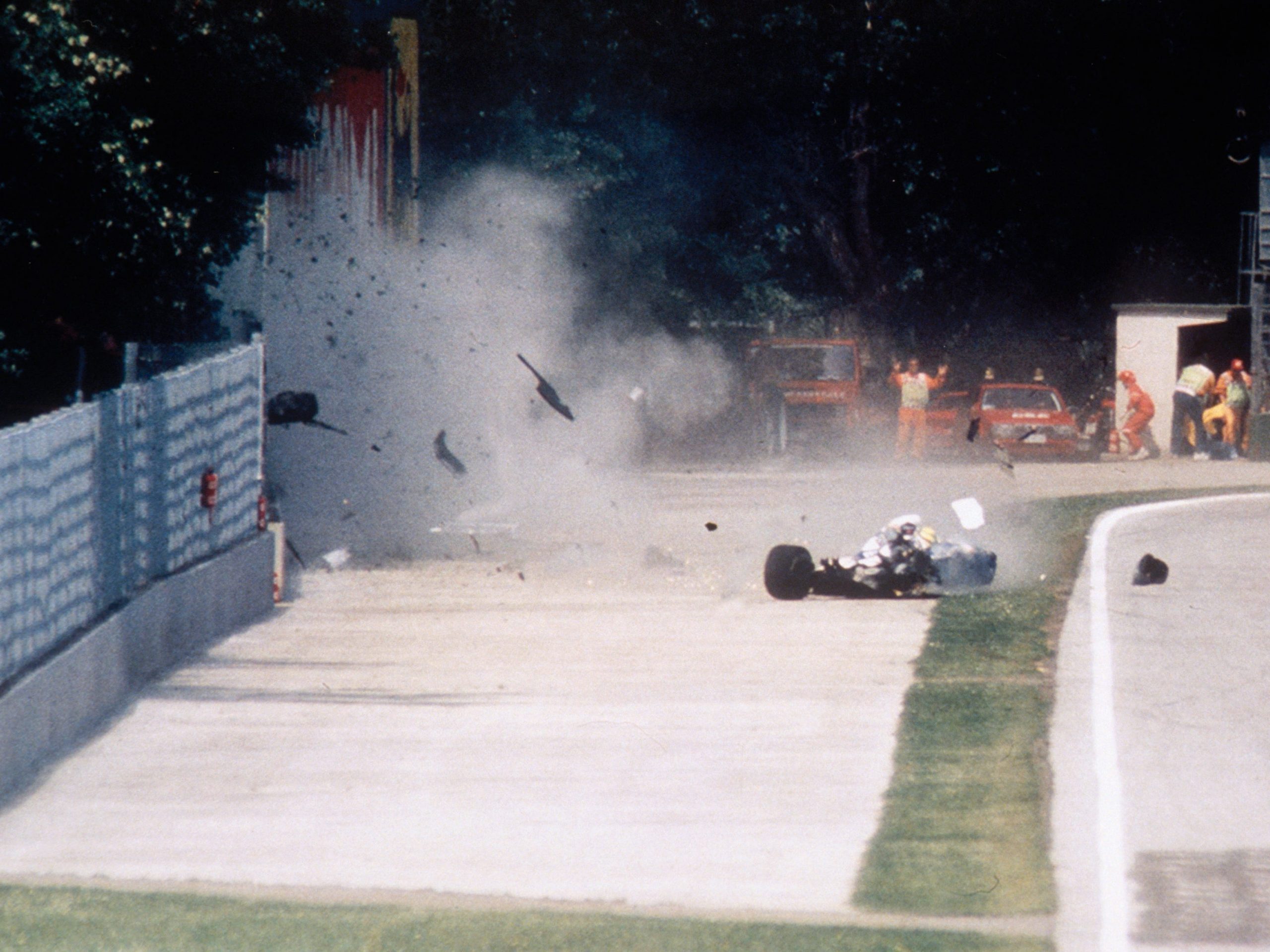 F1: Ayrton Senna's crash scene marked on Imola GP trophy · RaceFans