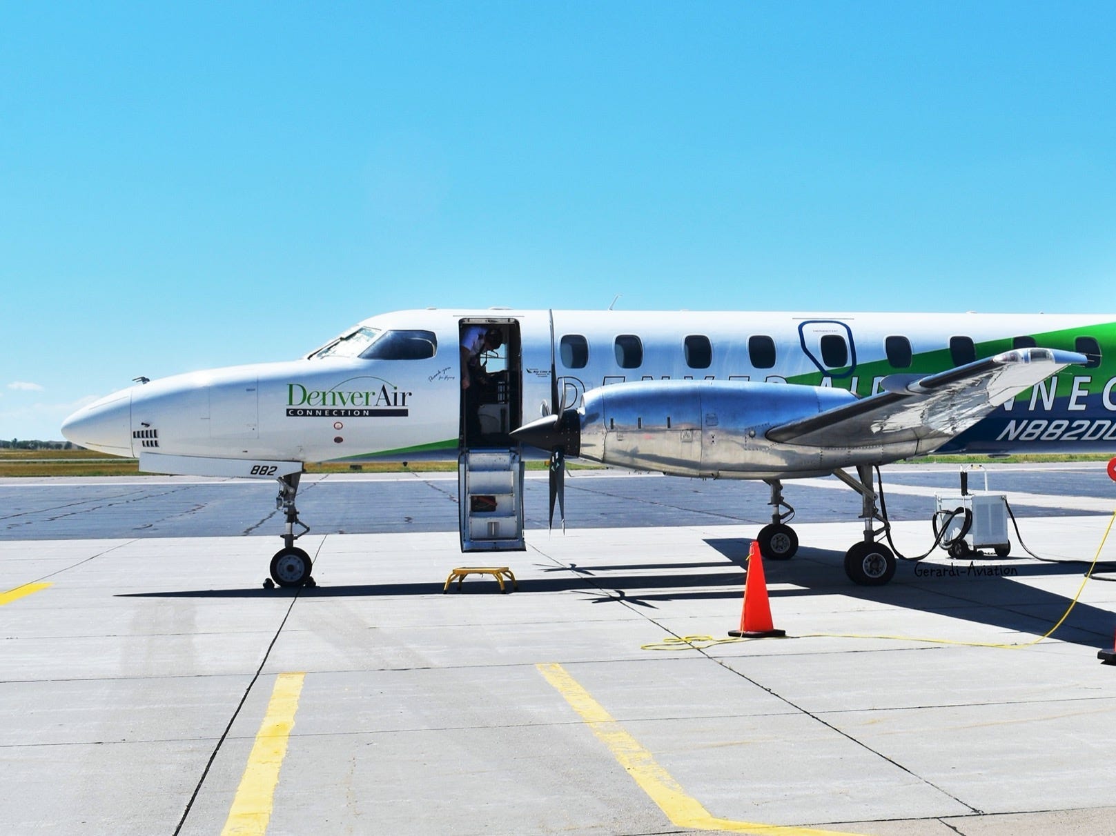 Denver Air Connection Fairchild Swearingen Metroliner aircraft