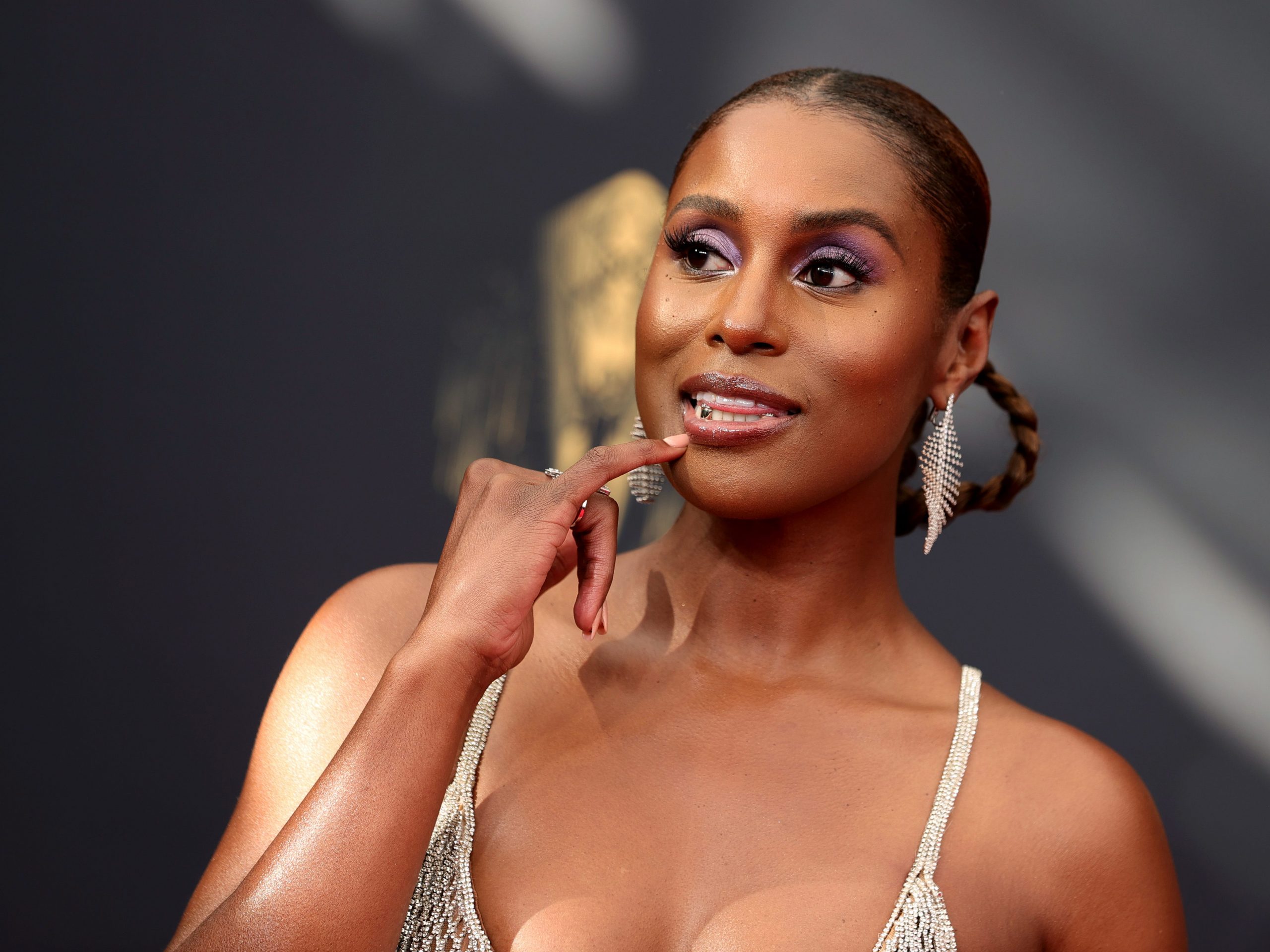 Issa Rae attends the 73rd Primetime Emmy Awards at L.A. LIVE on September 19, 2021 in Los Angeles, California.