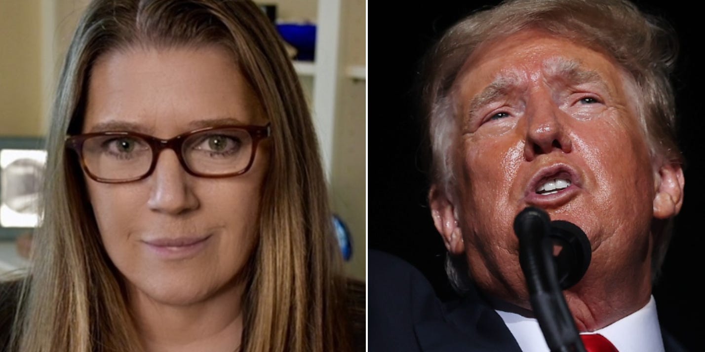 Mary Trump and Donald Trump