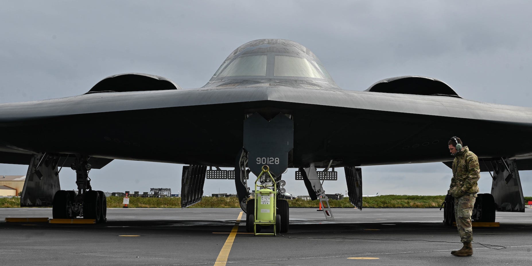 B-2 stealth bomber at Keflavik Iceland