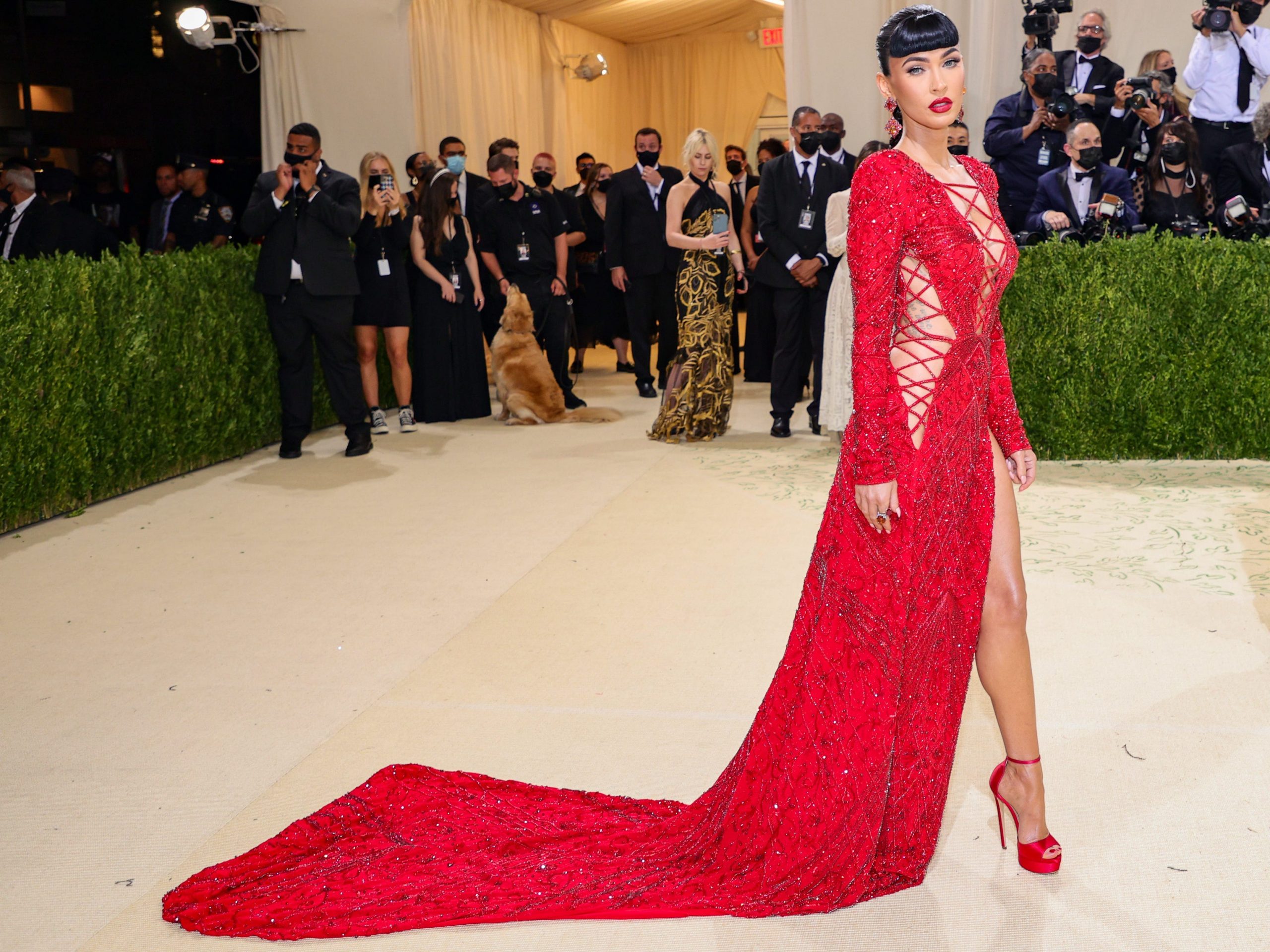 Megan Fox at the 2021 Met Gala.