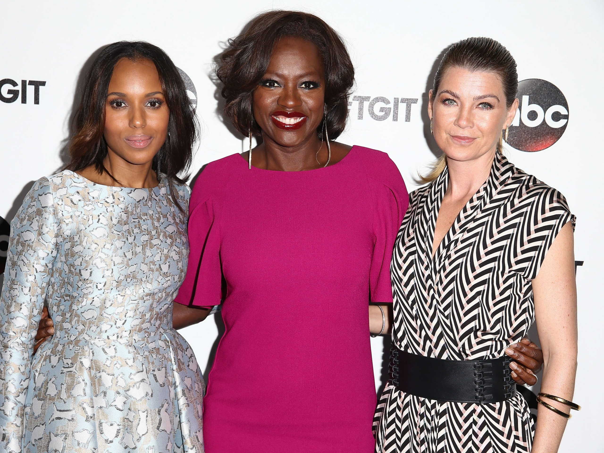 Kerry Washington, Viola Davis, Ellen Pompeo