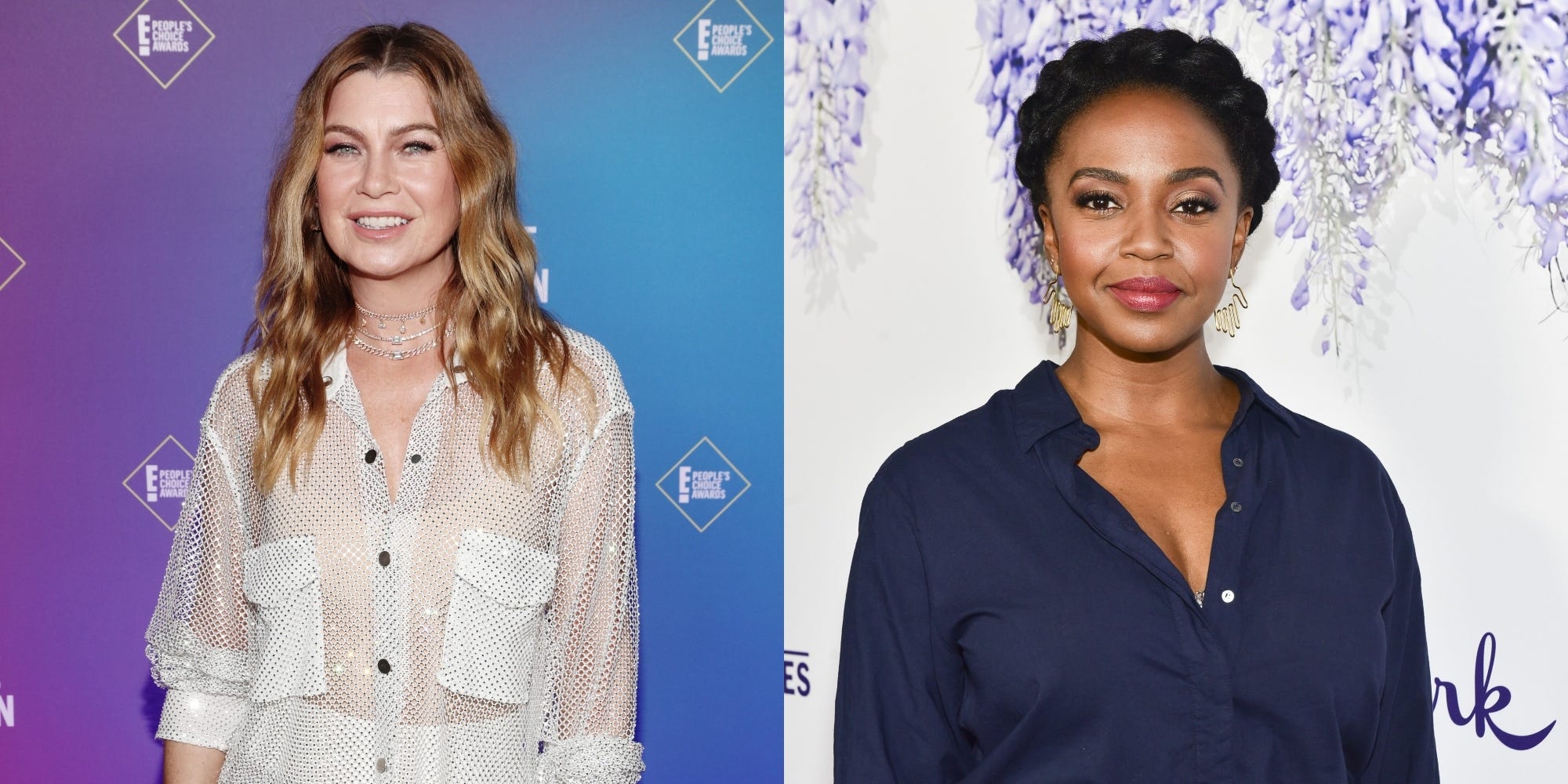 Ellen Pompeo and Jerrika Hinton