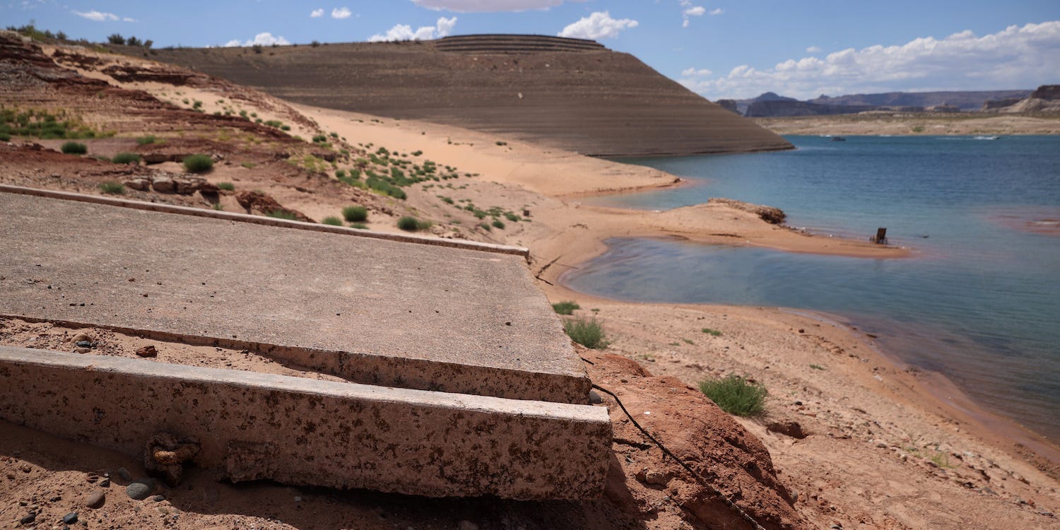 A Pioneer Ghost Town That Was Submerged Underwater For More Than 60 ...