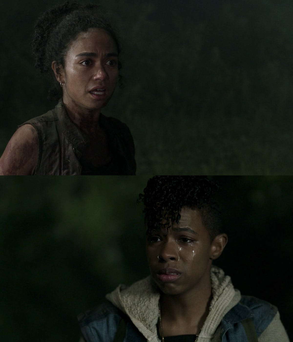 TWD 1106 Connie and Kelly / Lauren Ridloff and Angel Theory reunite