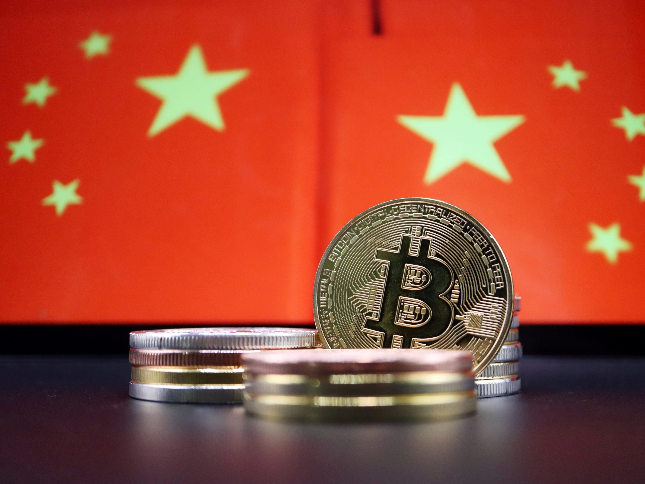 China bitcoin mining crackdown Chinese flag cryptocurrencies