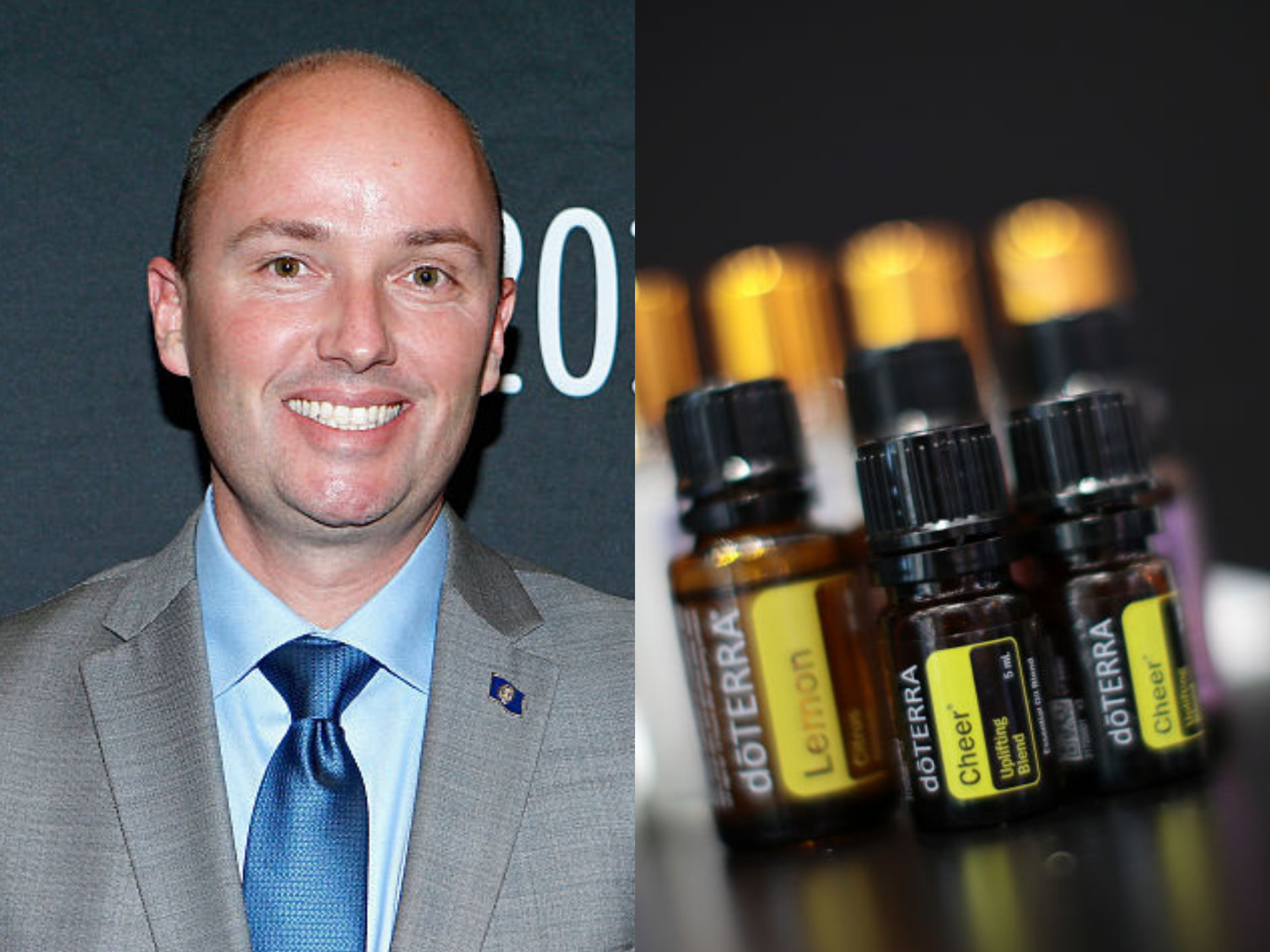 utah governor spencer cox doterra