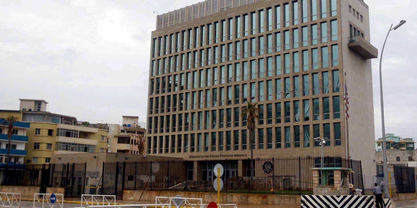US Embassy in Havana, Cuba