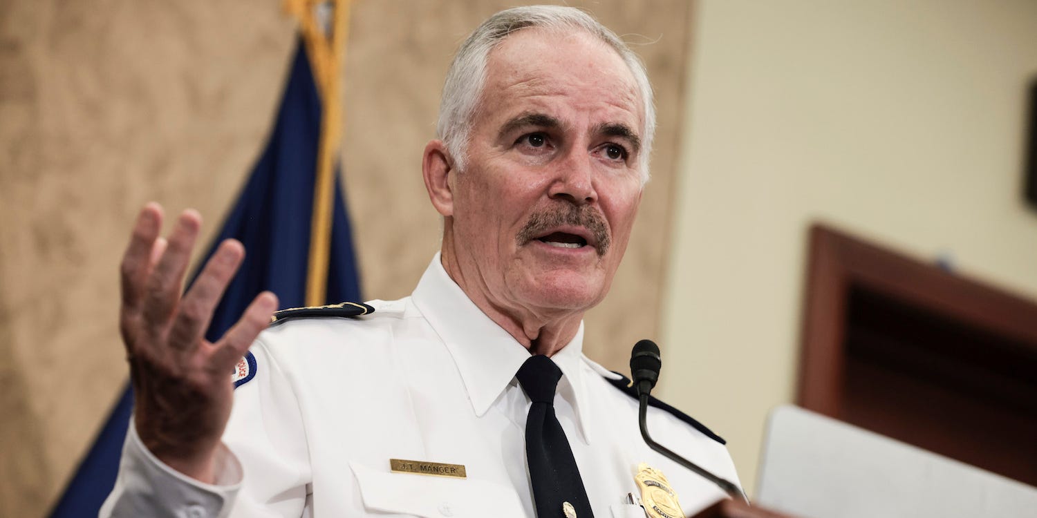 US Capitol Police Chief J. Thomas Manger