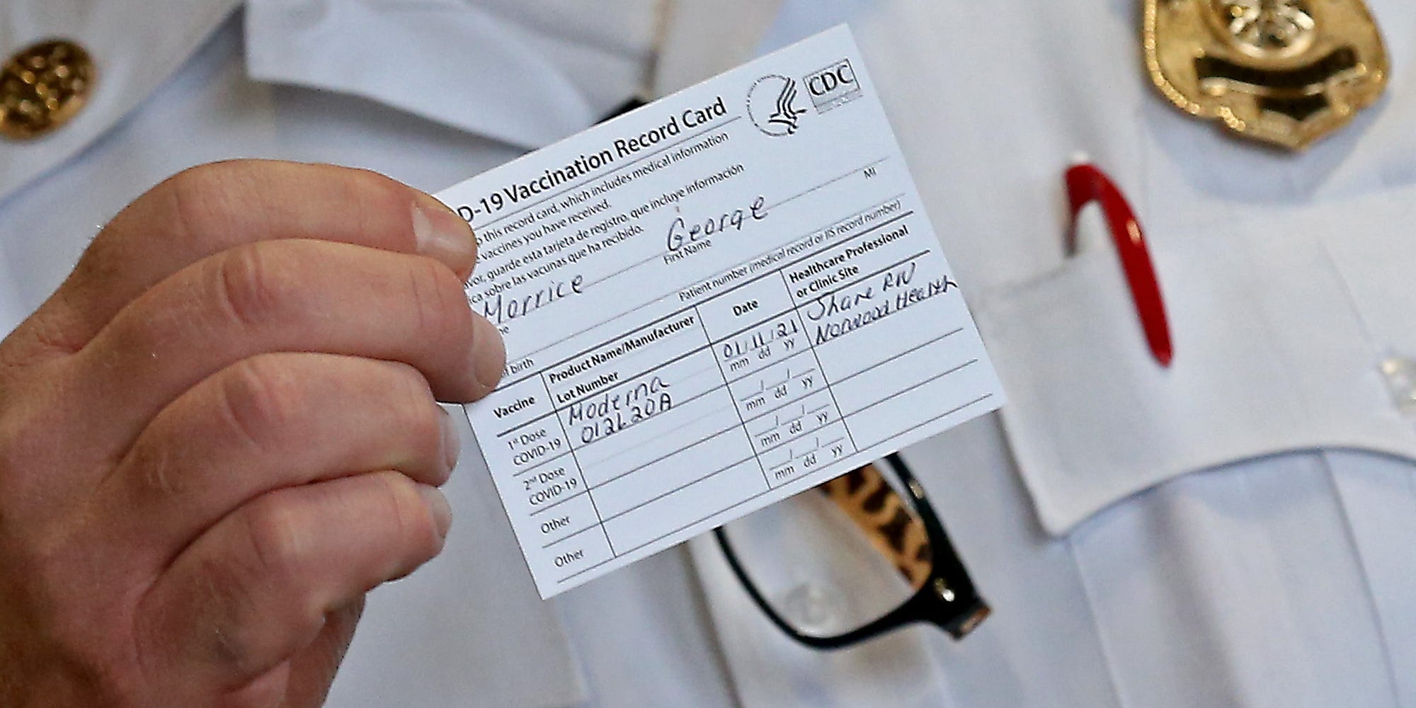 covid-19 vaccine card